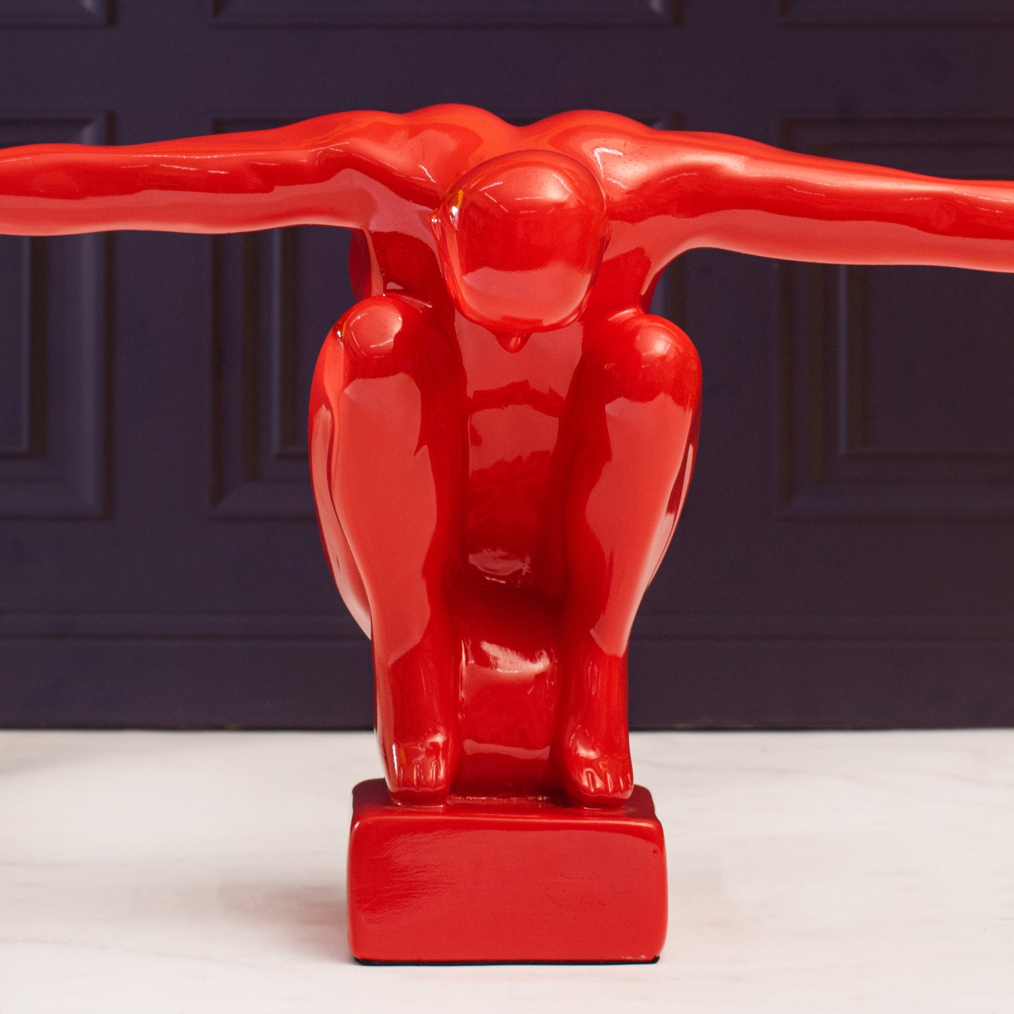 Silent Power In Red Decor