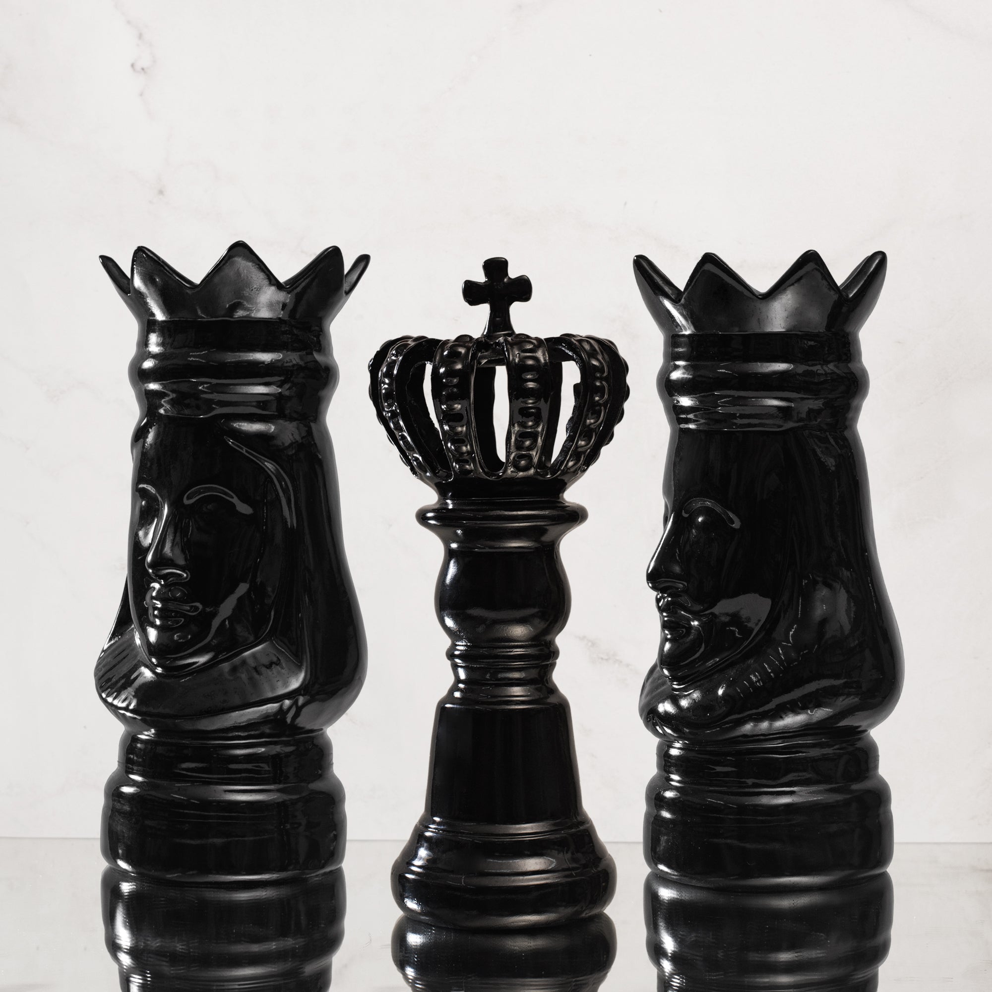 The Royal Chess Decor - Set Of 3
