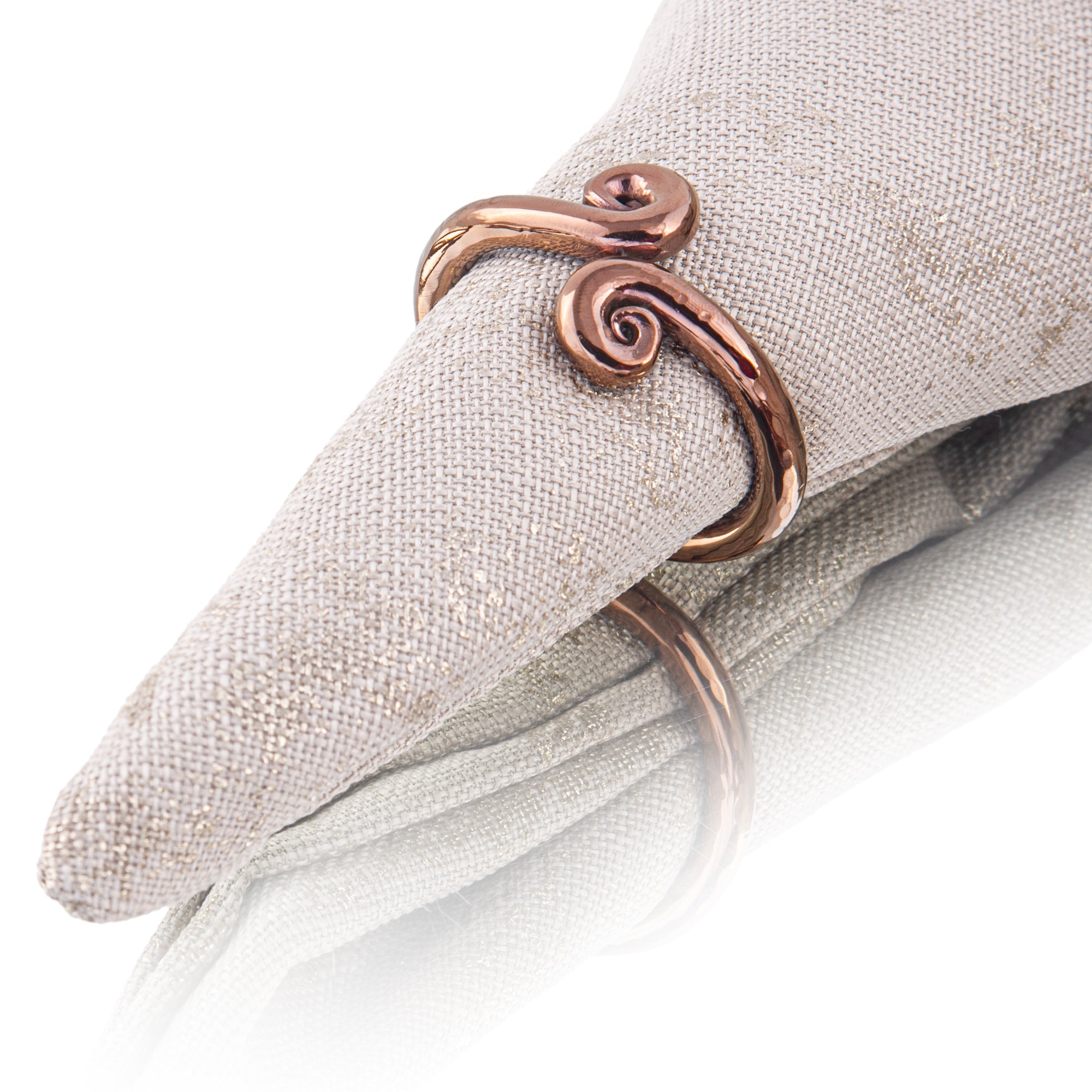 LILY NAPKIN RING - Set Of 6