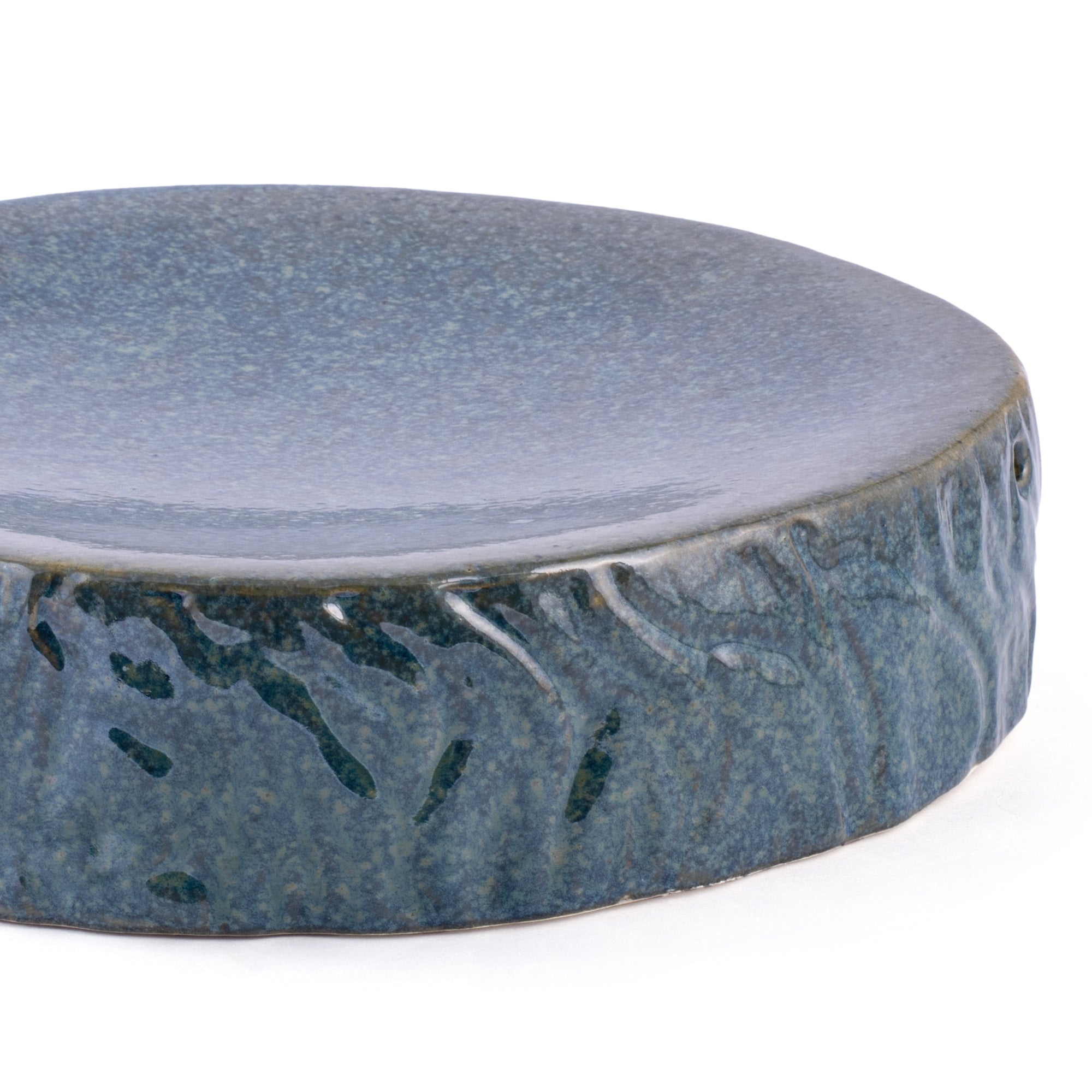 Elegant Round Stoneware Platter