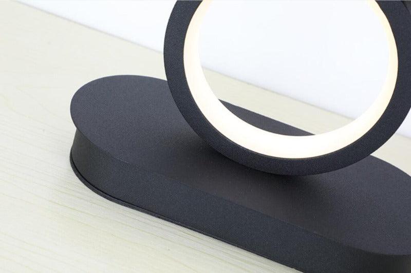 MODERN ROUND LED LAMP - Smokey Cocktail