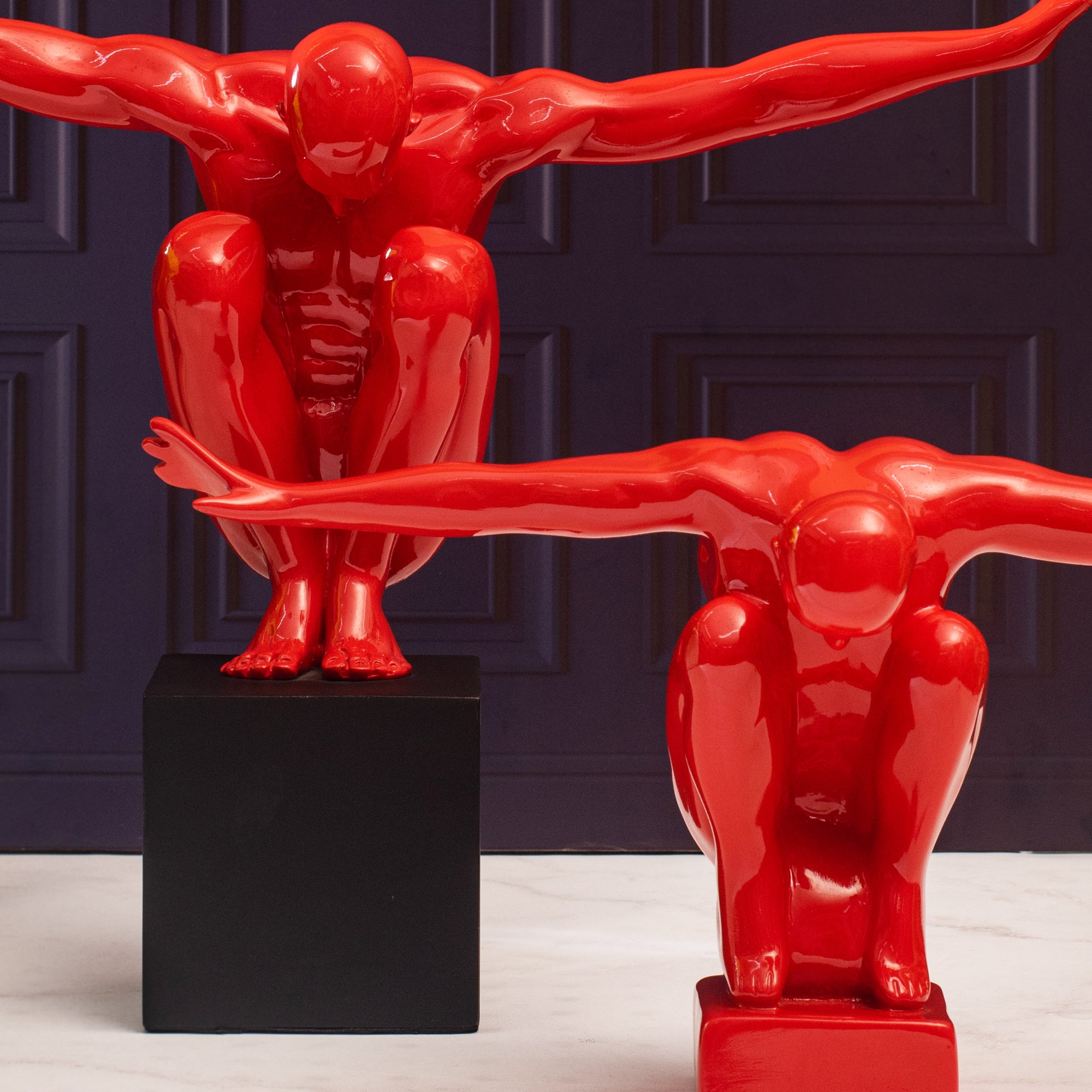 Silent Power In Red Decor