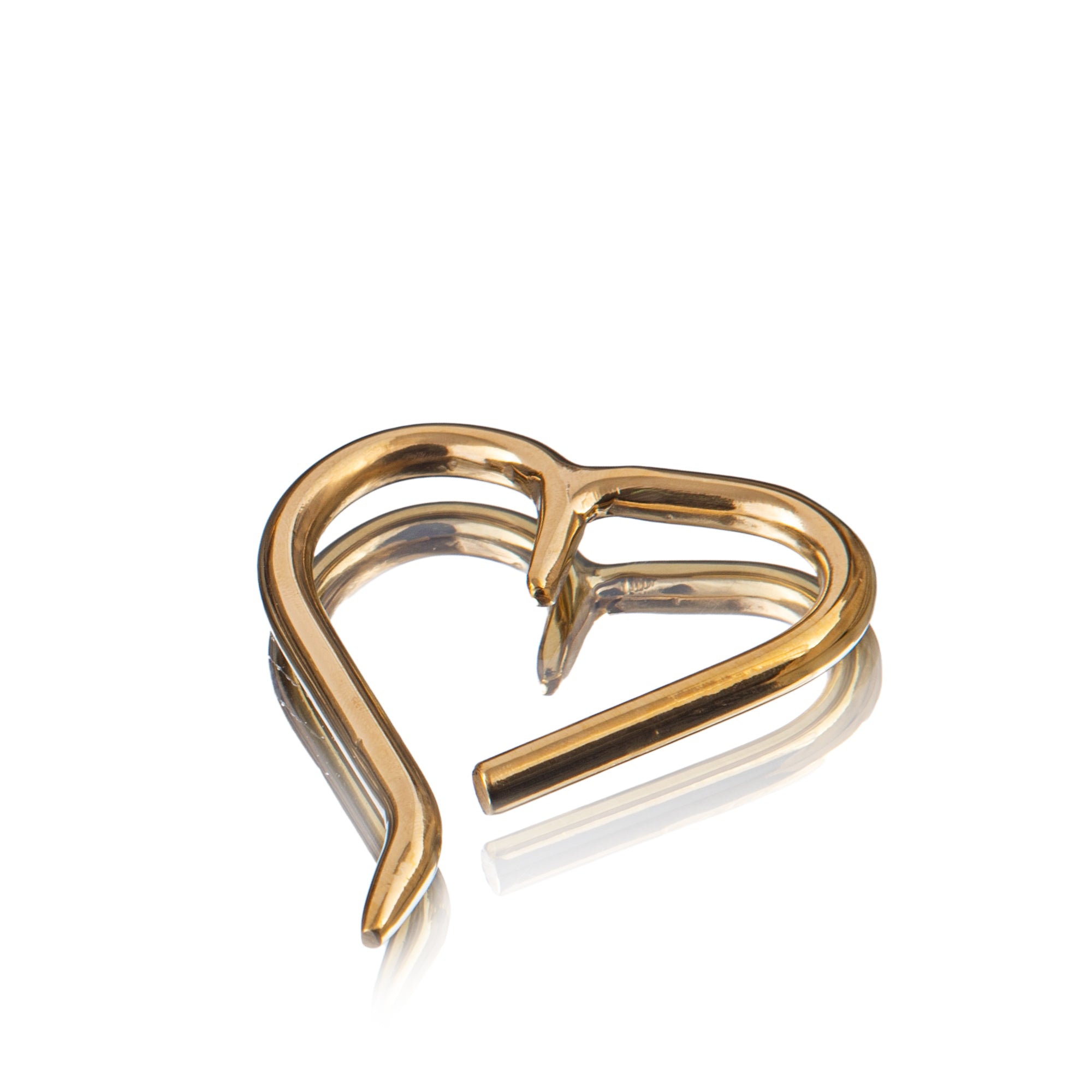 HEART SHAPE NAPKIN RING - Set Of 6