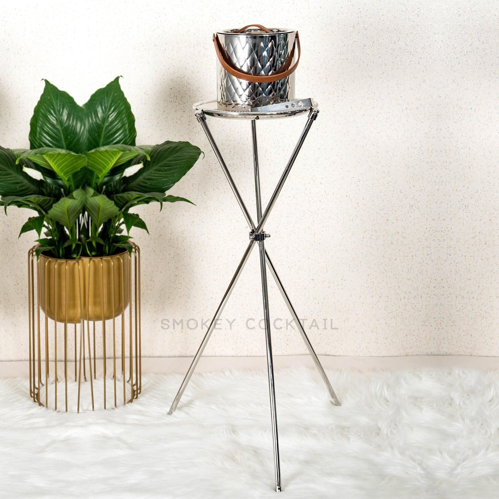 Bar Stand For Ice Bucket - Smokey Cocktail
