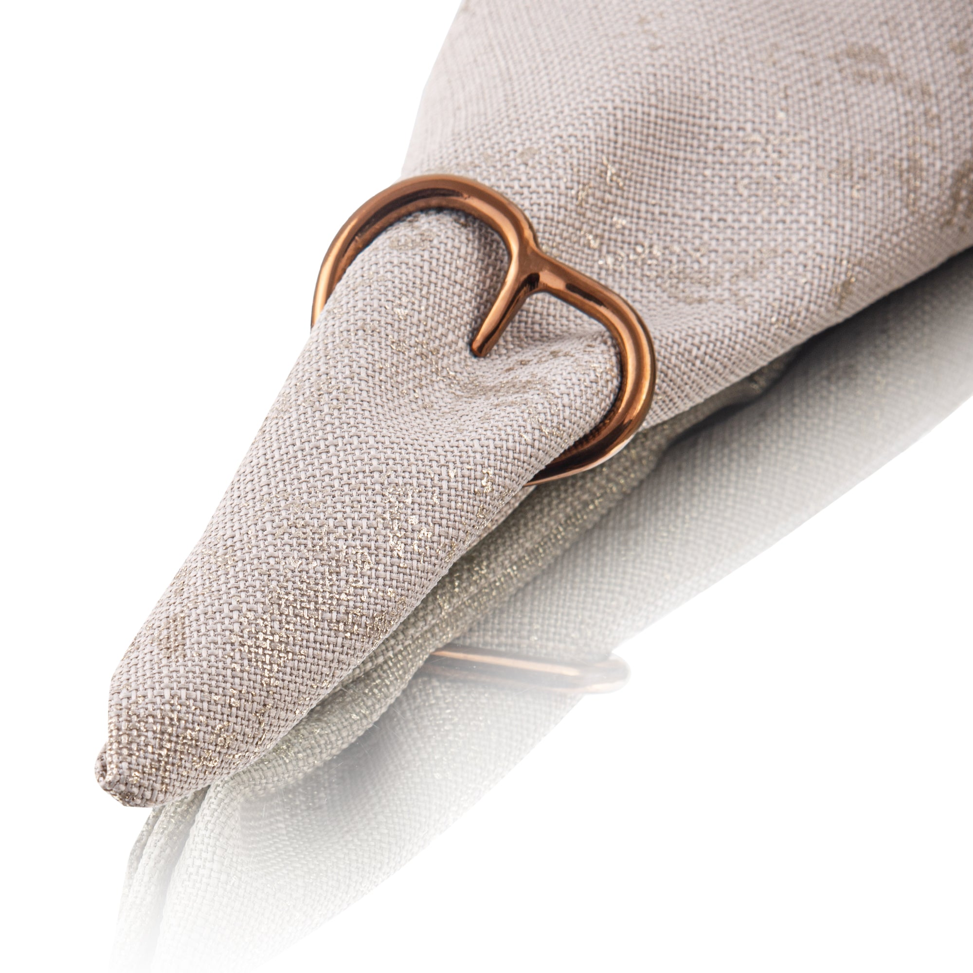 HEART SHAPE NAPKIN RING - Set Of 6