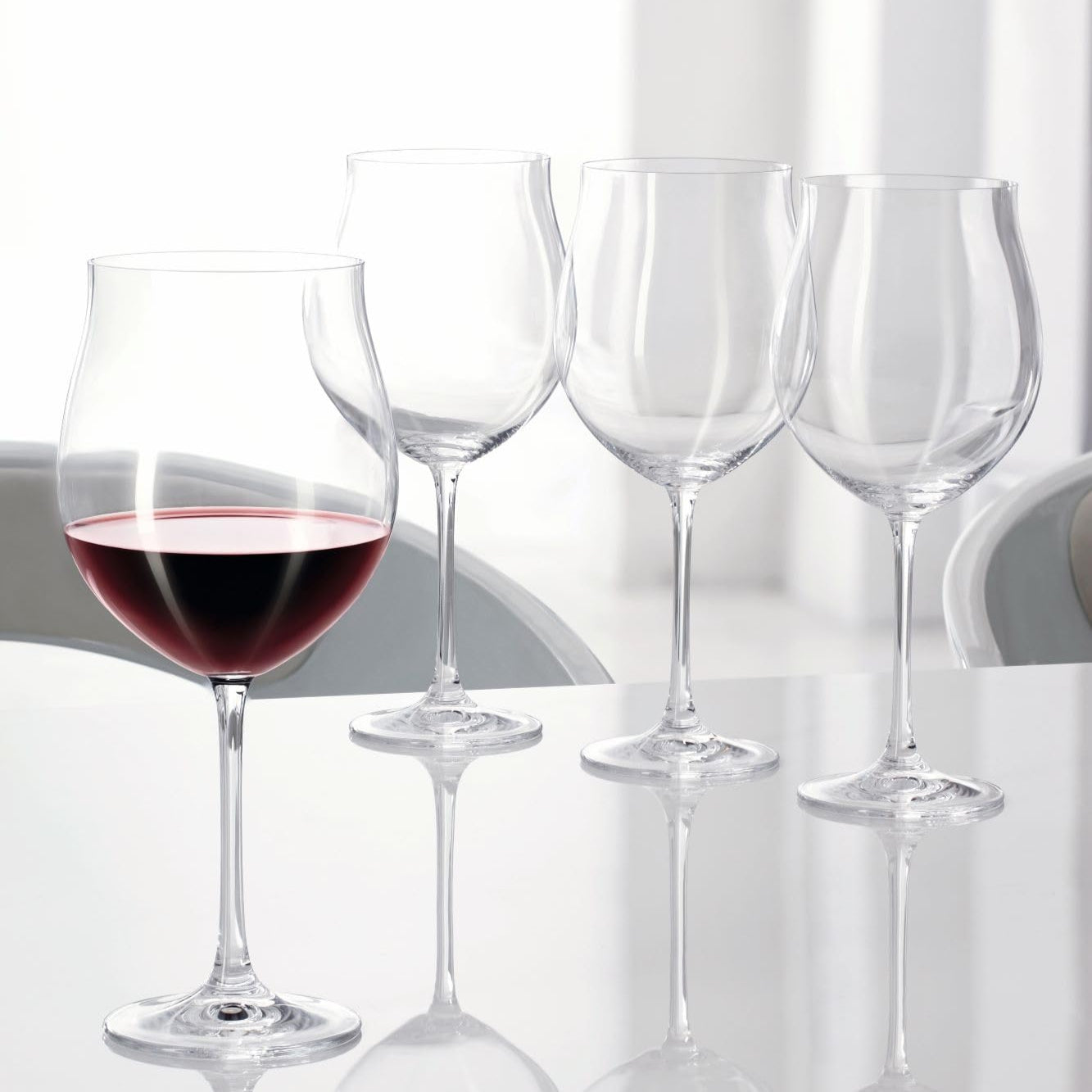 Pinot Noir Crystal Wine Glass - Set Of 4  - Made In Germany