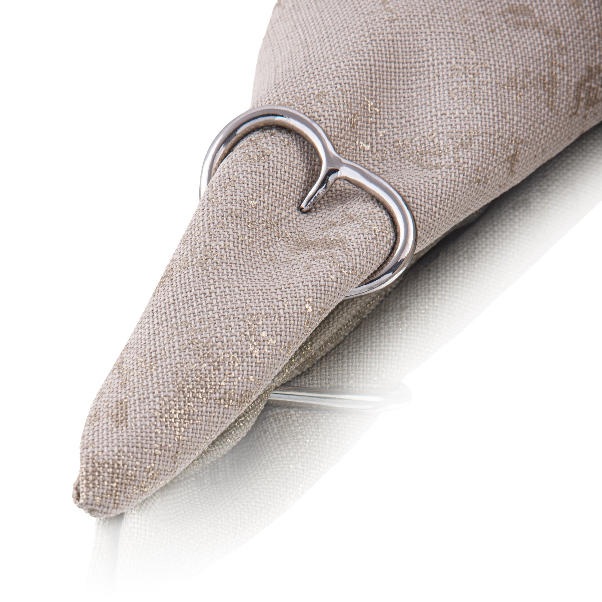 HEART SHAPE NAPKIN RING - Set Of 6