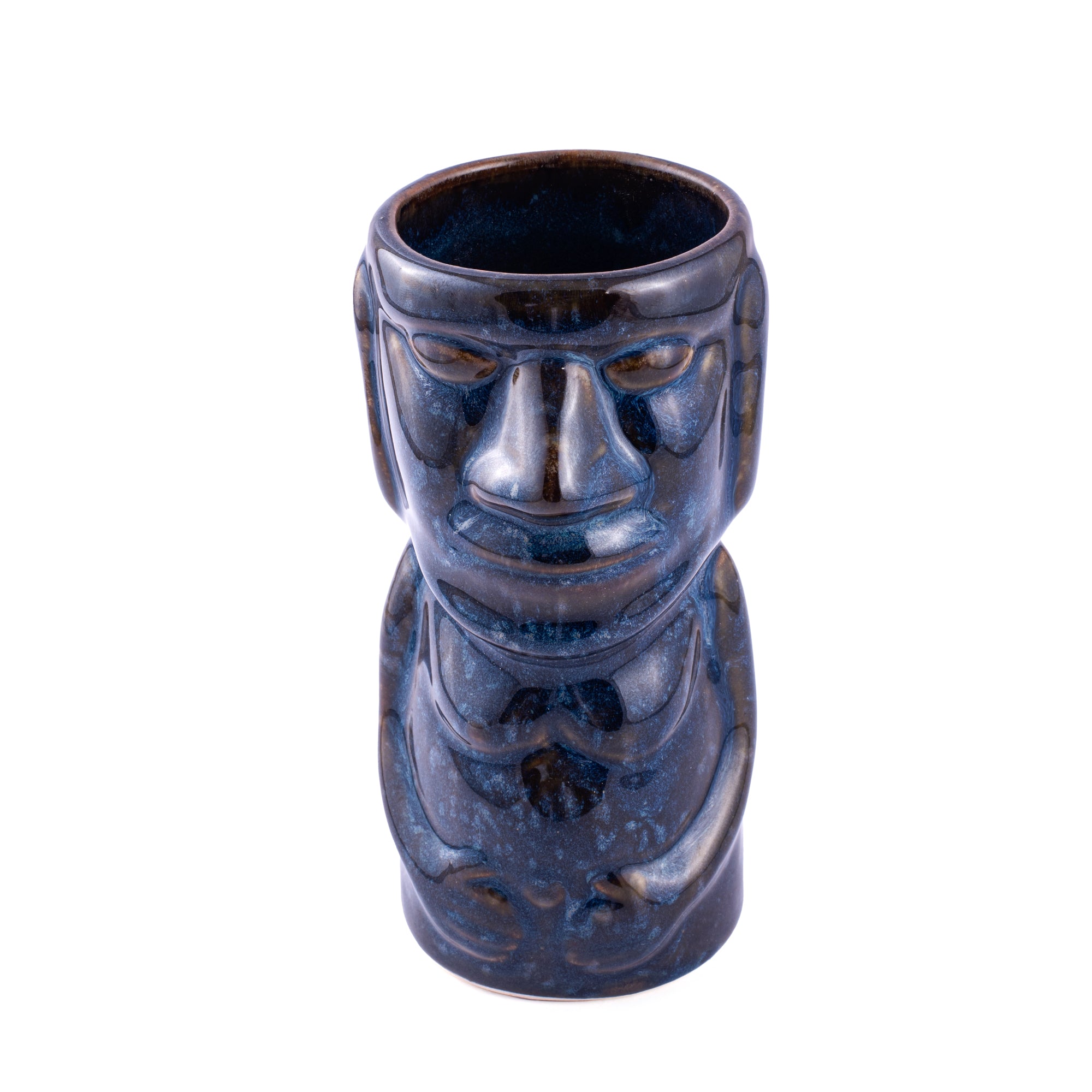Tropical Wave Tiki Glass