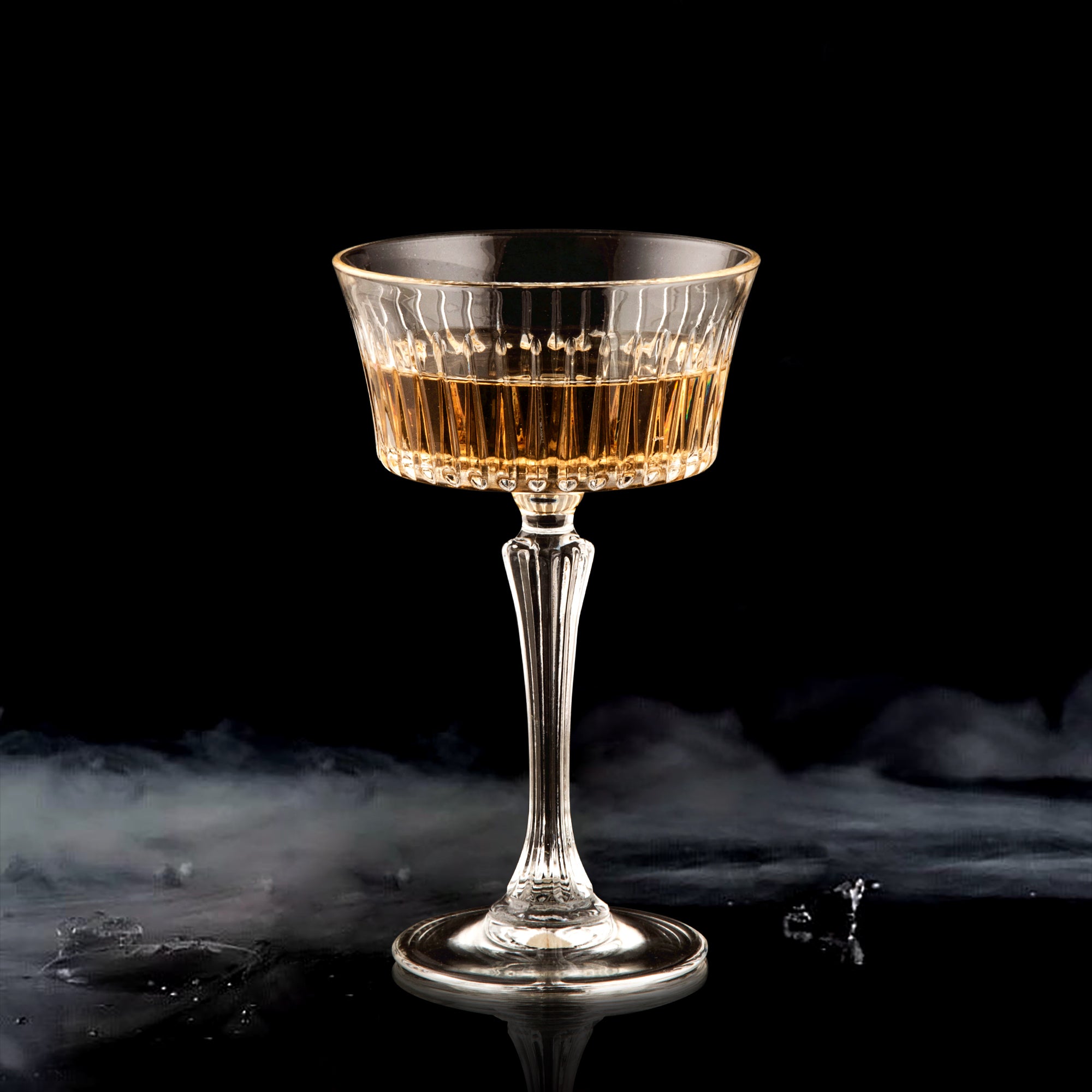 Made In Italy - Timeless Crystal Champagne Coupe Glass - Set of 6