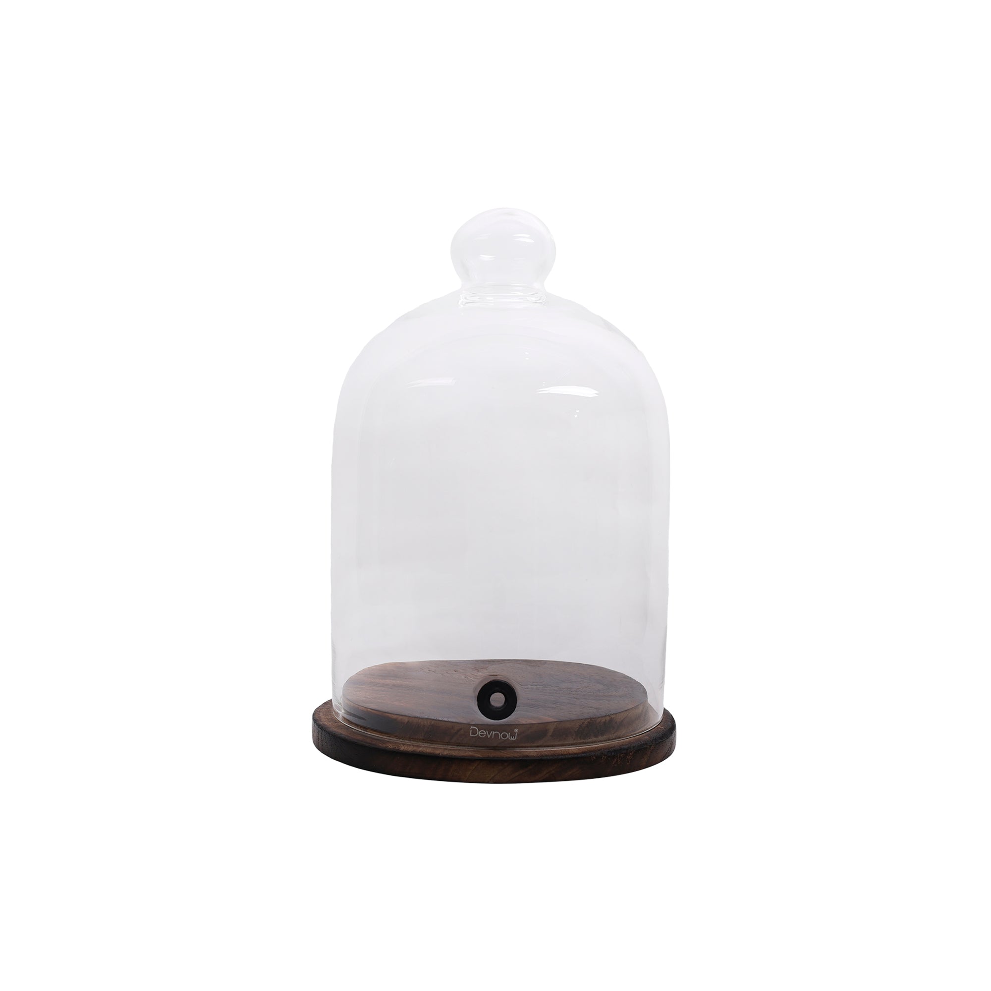 Smoke Dome With Wooden Base