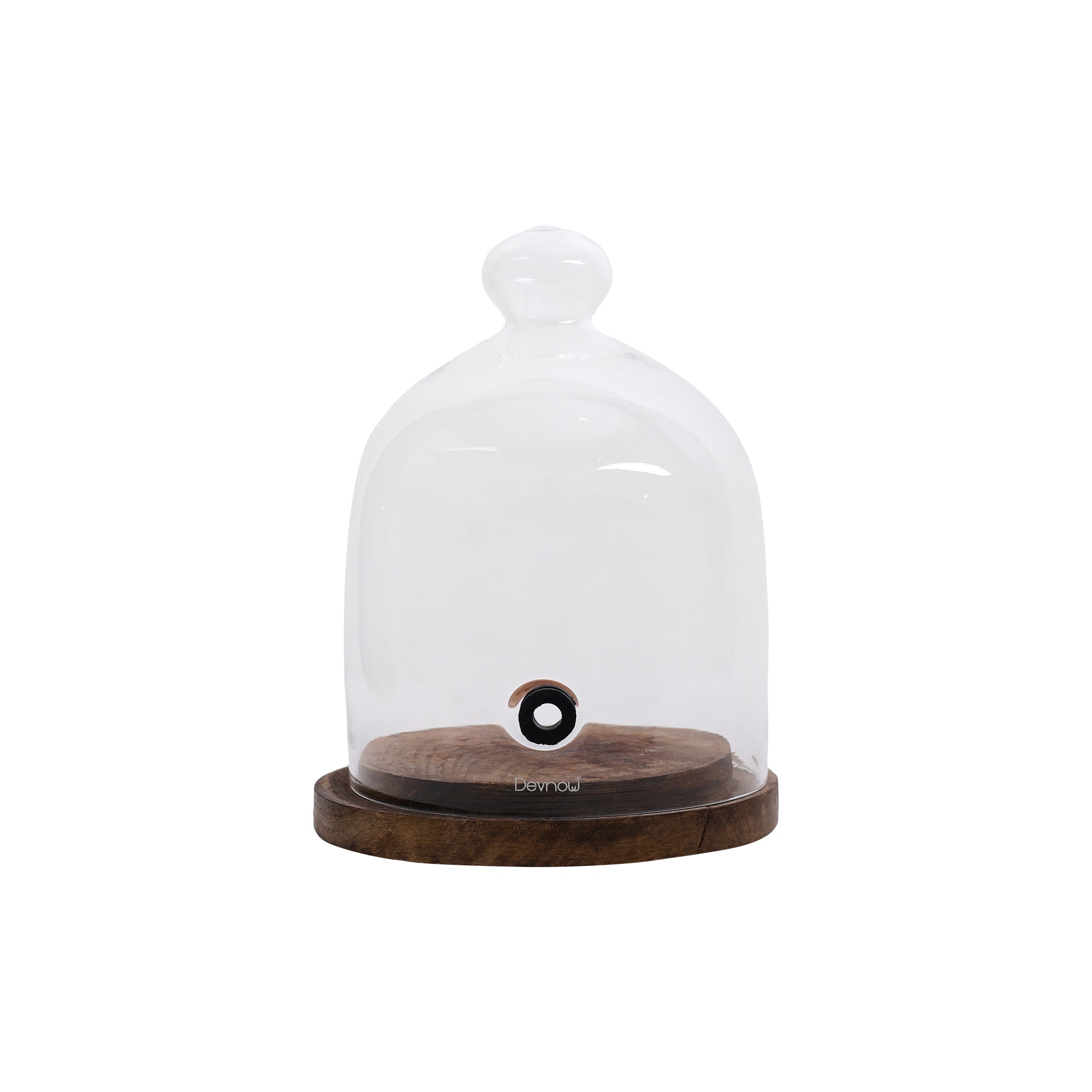 Smoke Dome With Wooden Base
