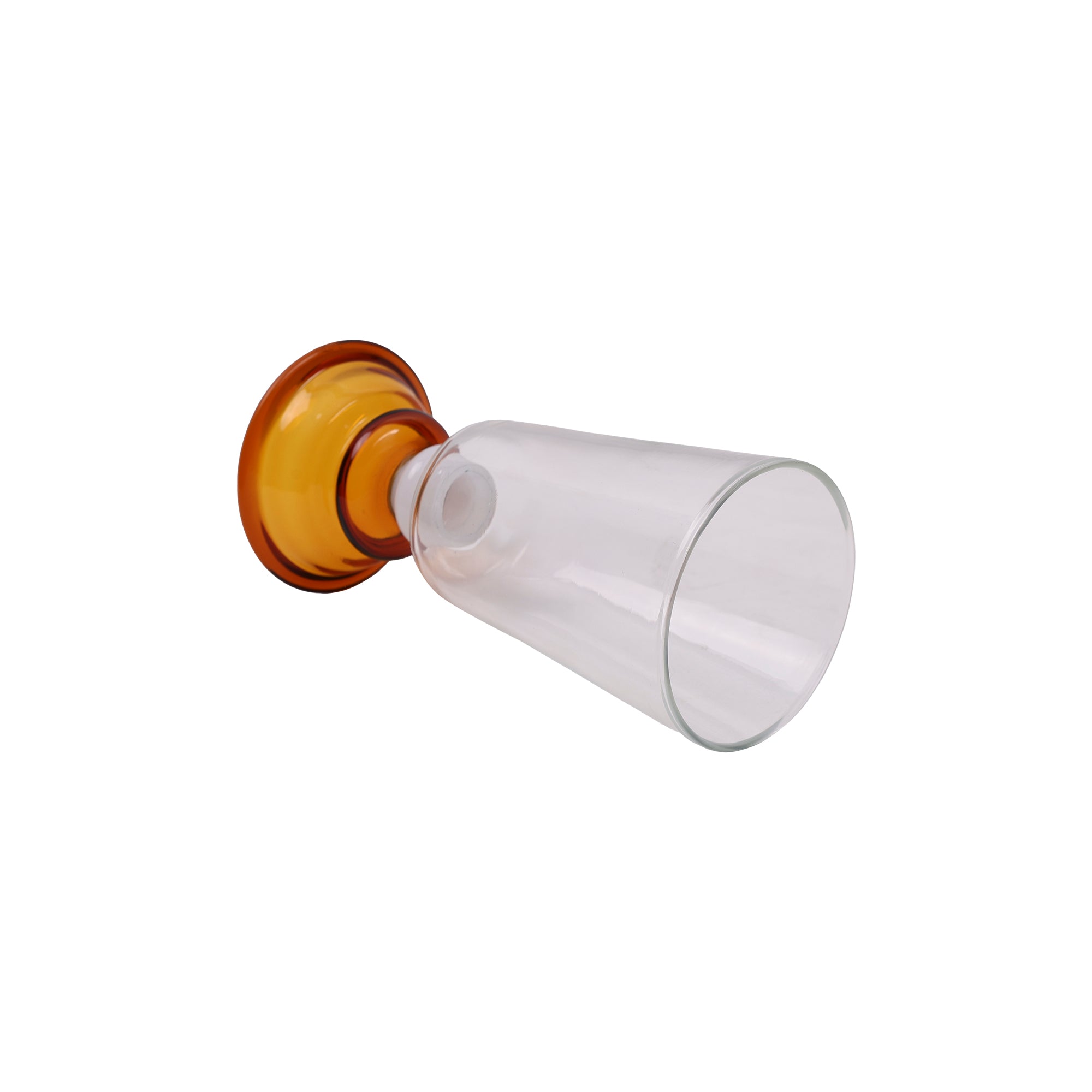 Handcrafted amber Premium Cocktail Glass - set of 2