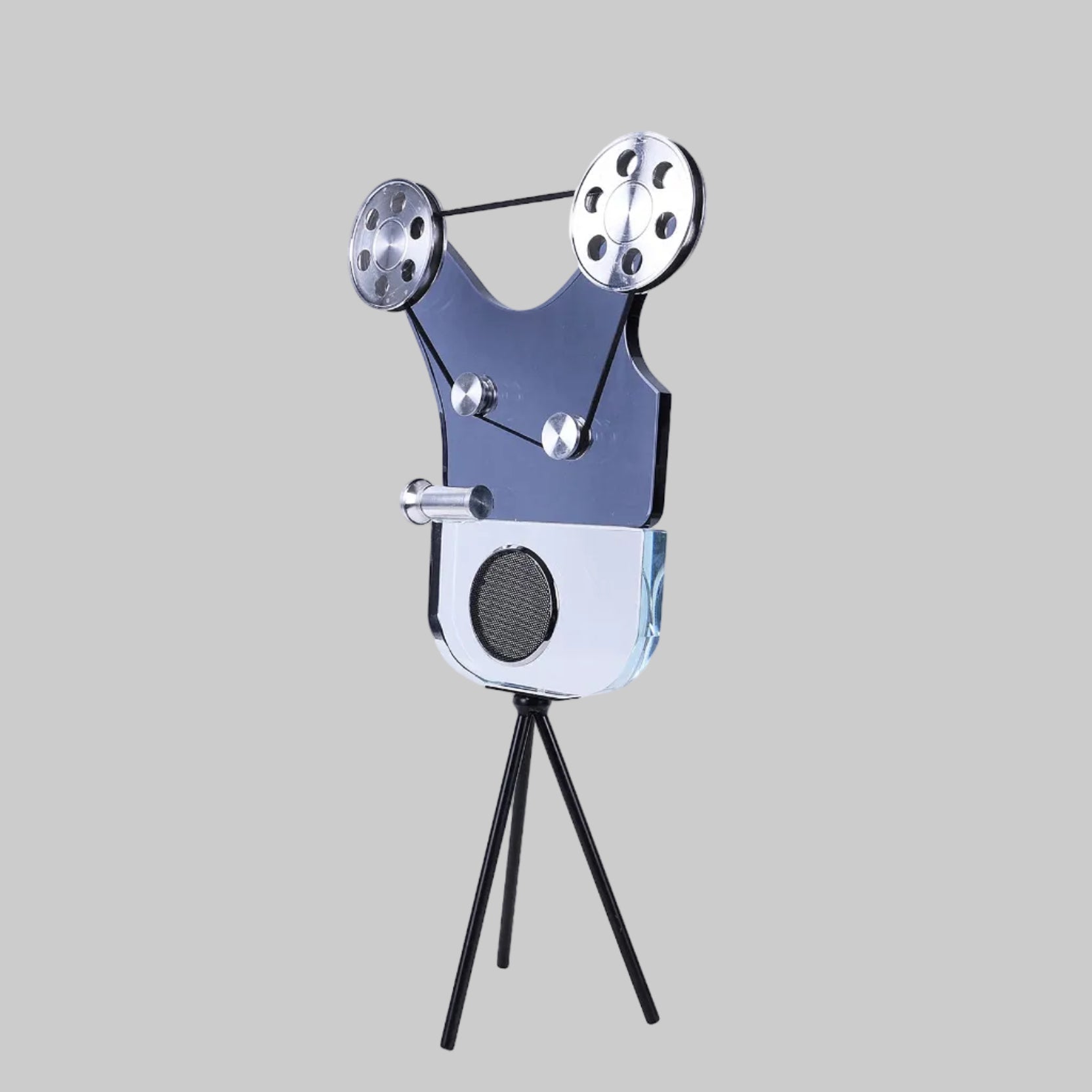 Retro Crystal Phonograph Decor