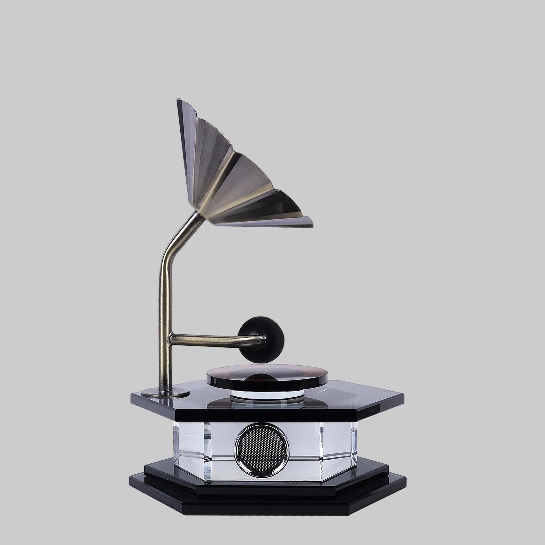 Royal Crystal Gramophone Showpiece