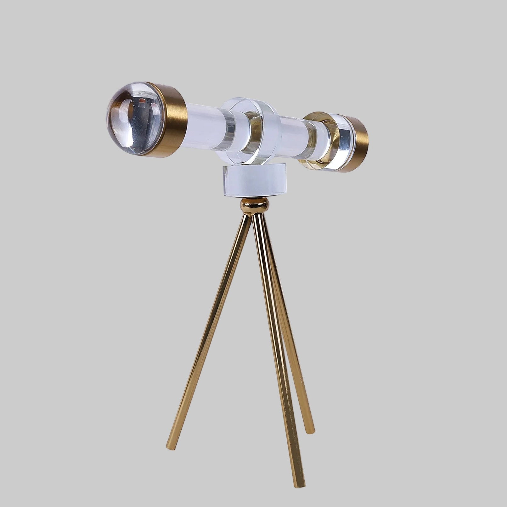 Classic Crystal Telescope Decor