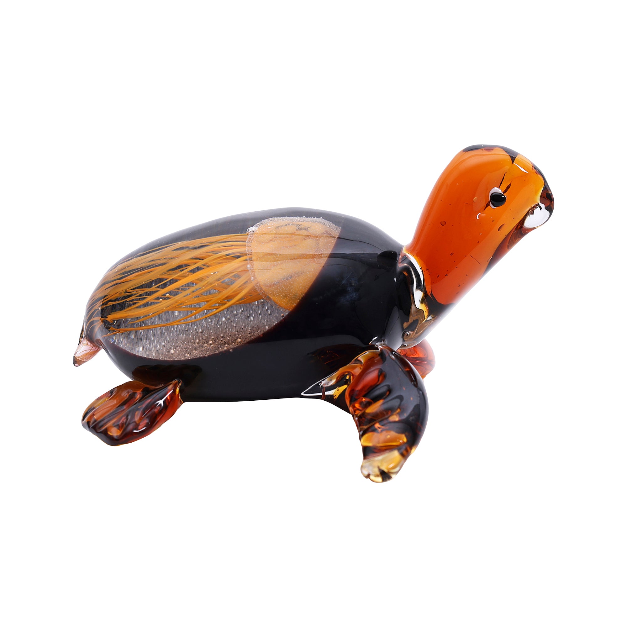 Turtle Figurine with Jellyfish Core