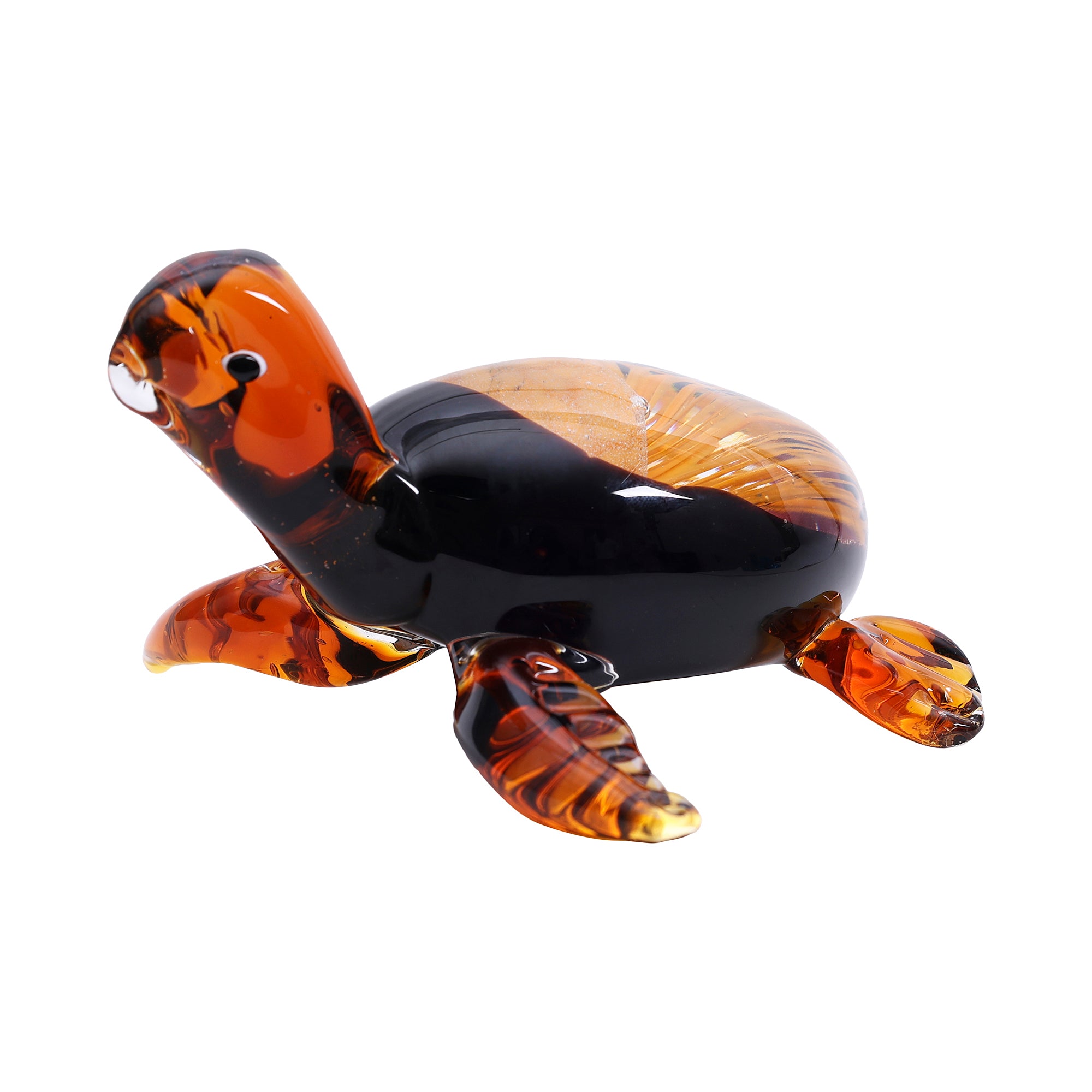 Turtle Figurine with Jellyfish Core