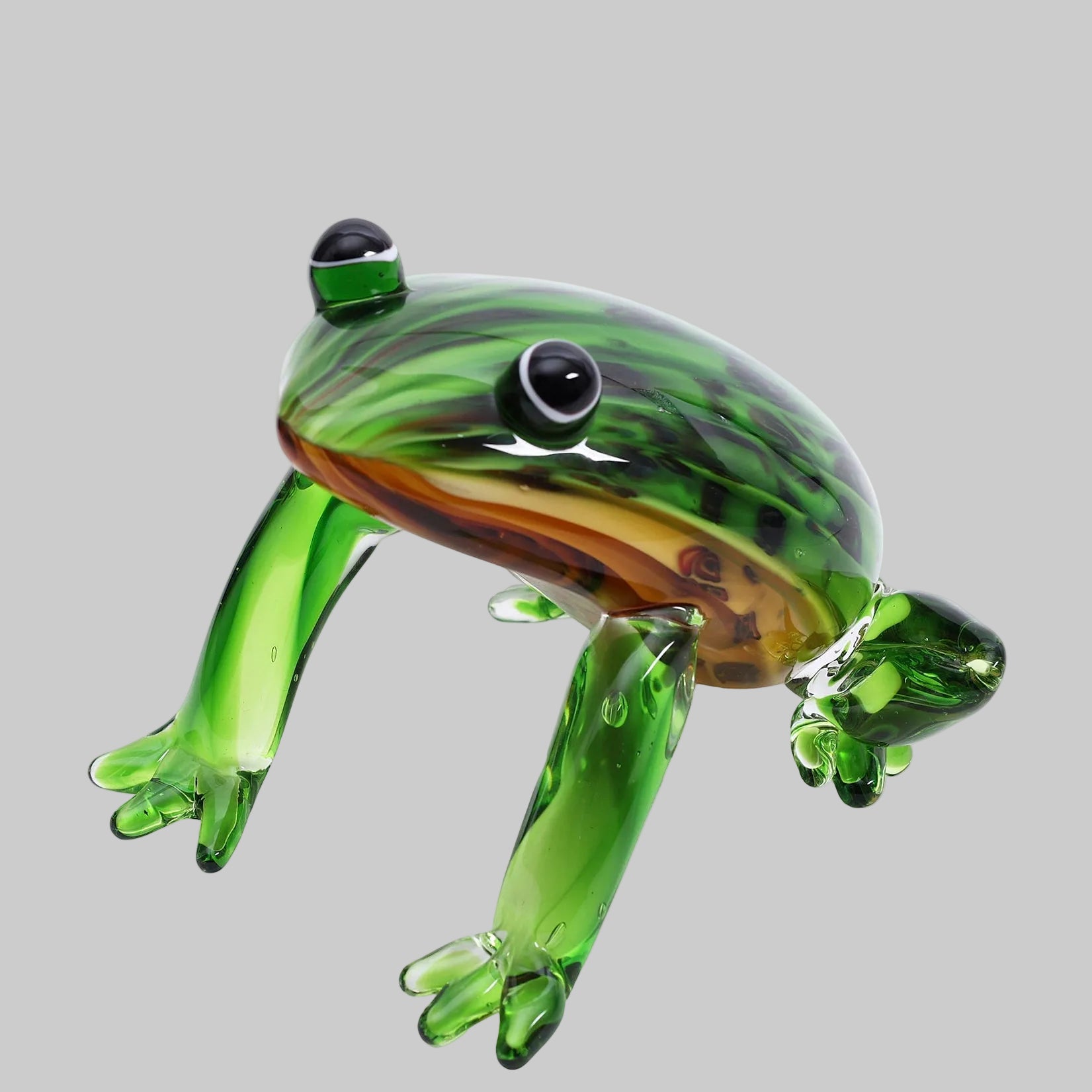 Crystal Frog Decor