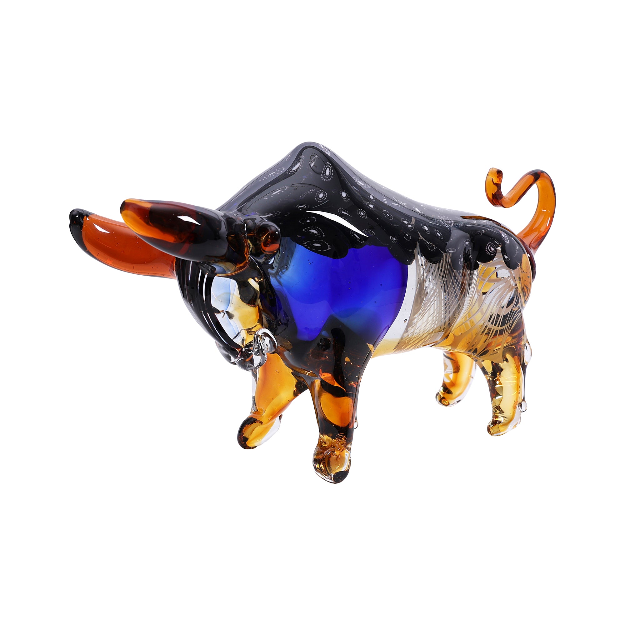 Premium Crystal Bull Decor