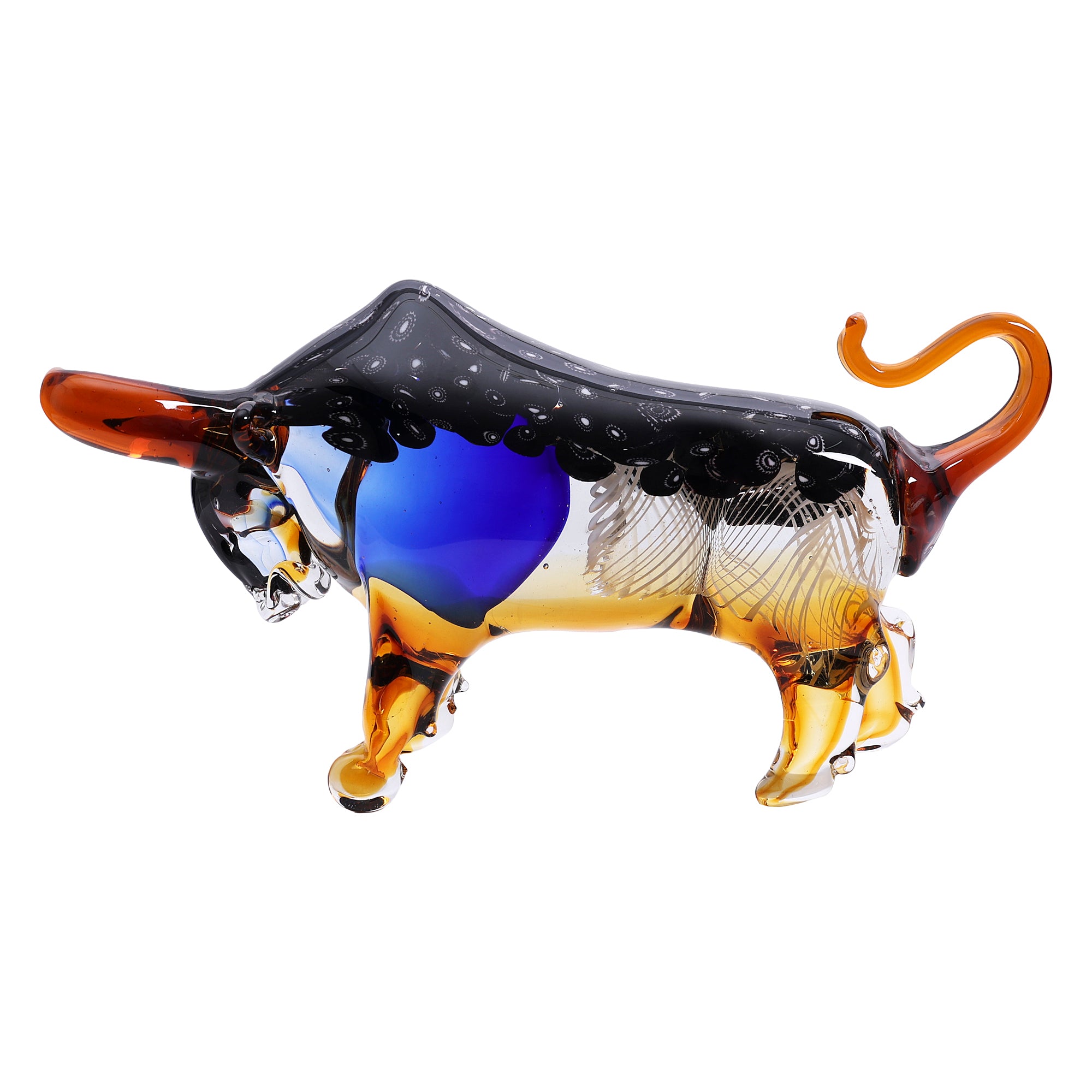 Premium Crystal Bull Decor