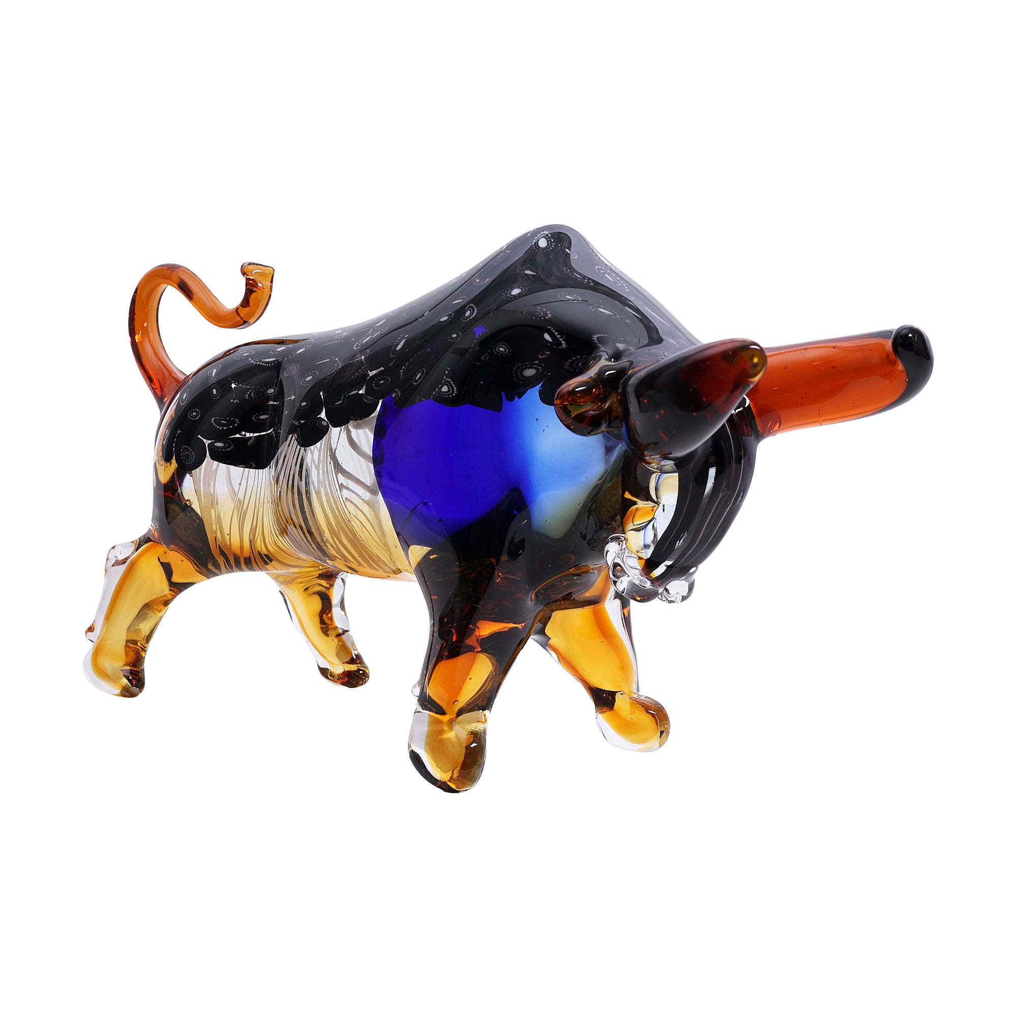 Premium Crystal Bull Decor
