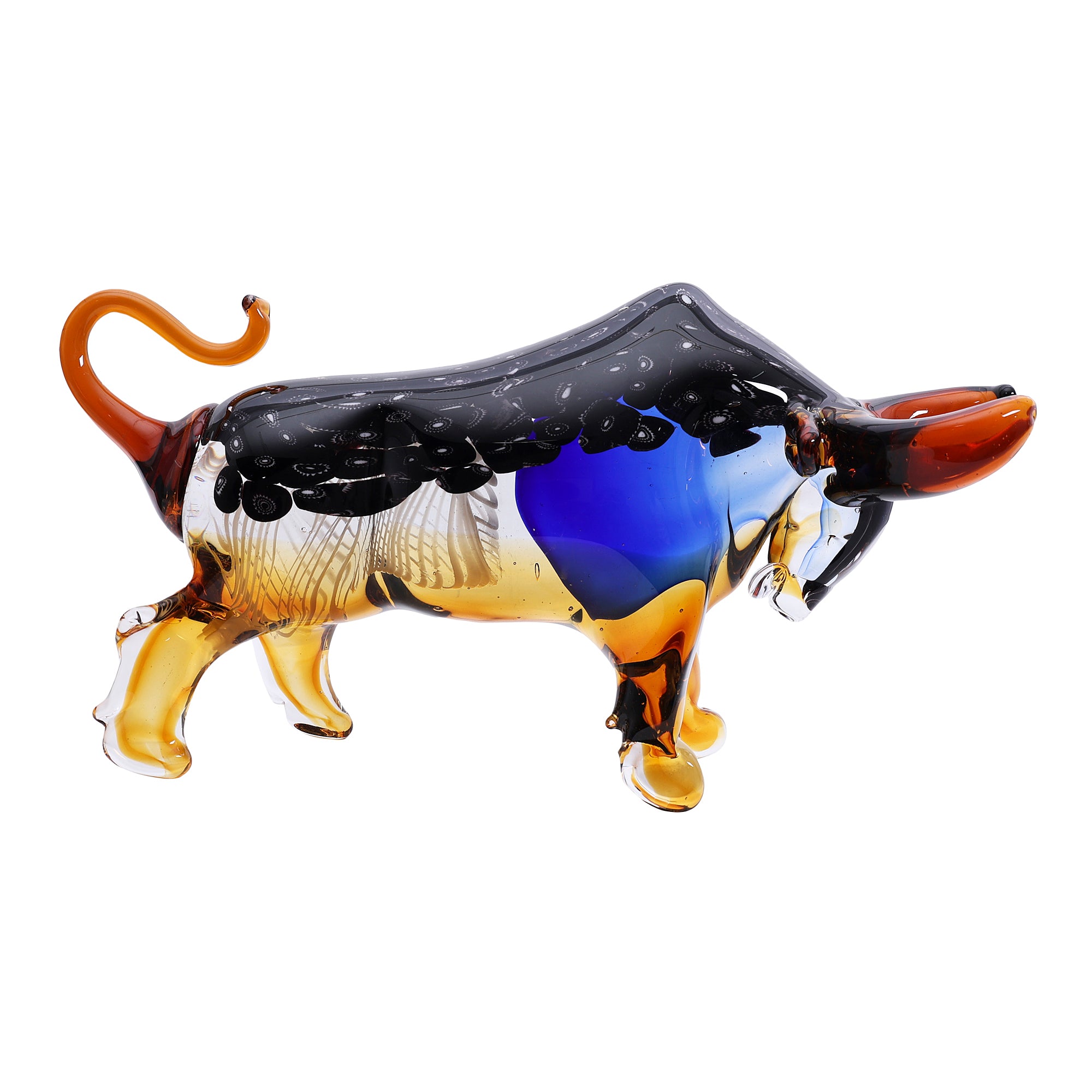 Premium Crystal Bull Decor