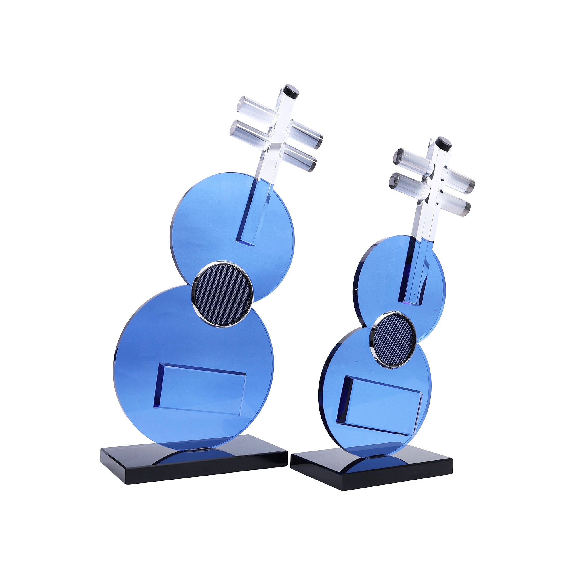 Crystal Guitar Decor