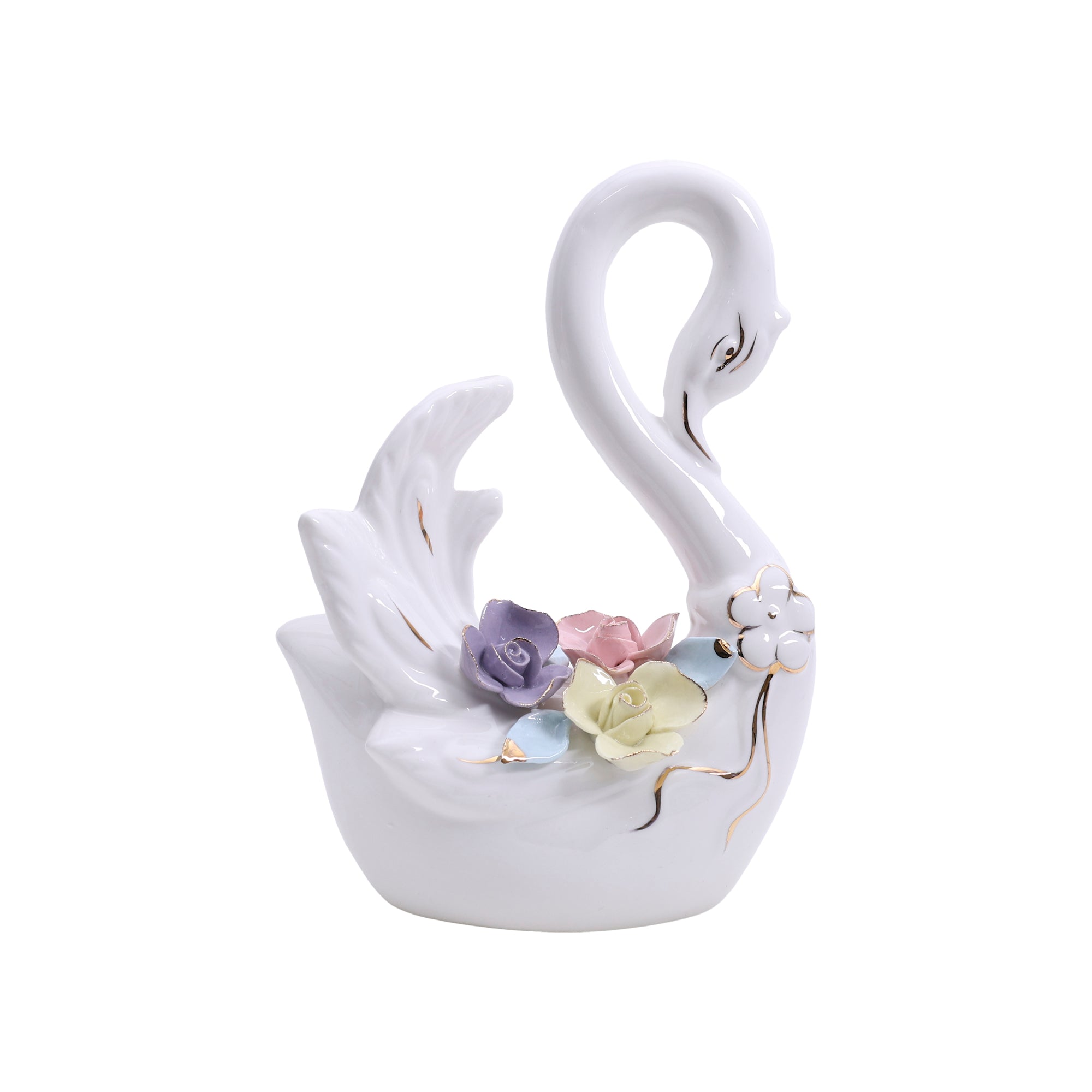 Endless Love Swan Decor - Set Of 2