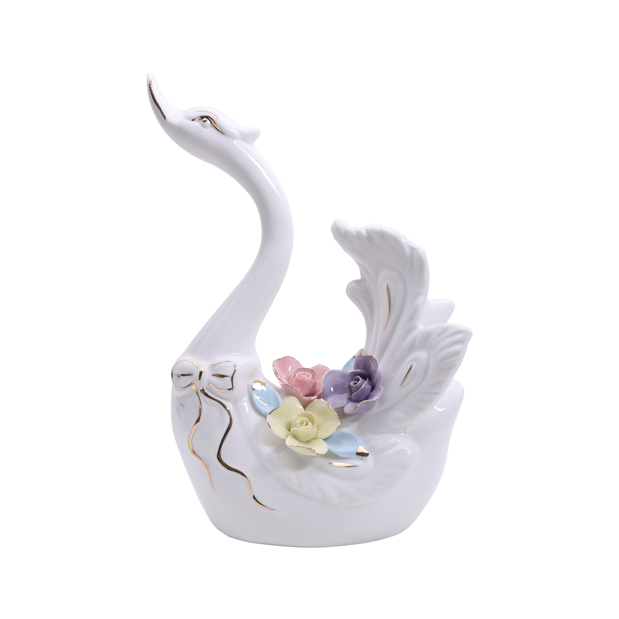 Endless Love Swan Decor - Set Of 2