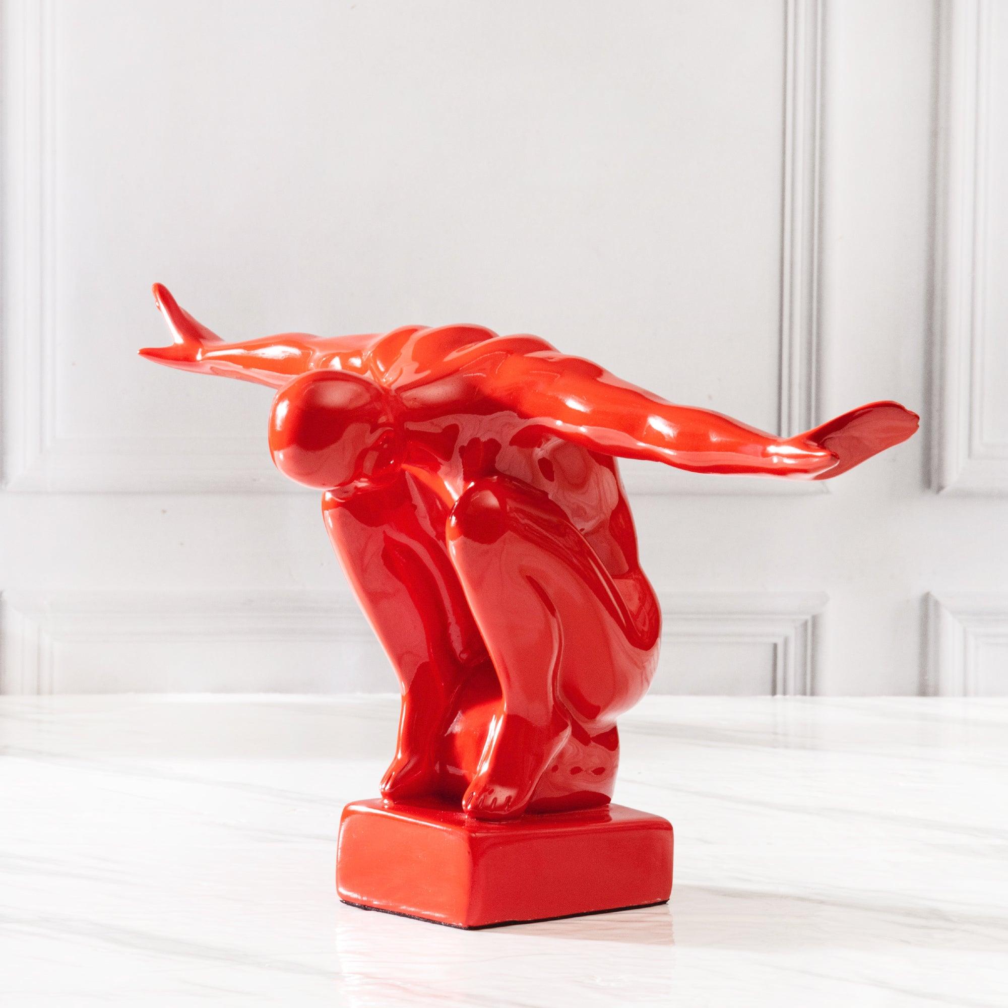 Silent Power In Red Decor