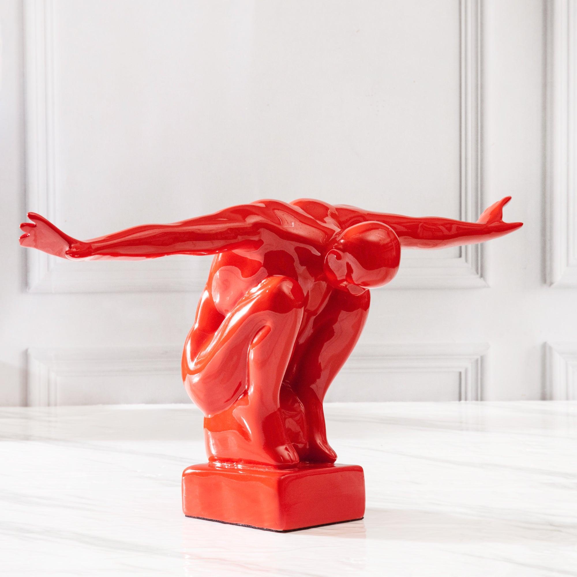 Silent Power In Red Decor