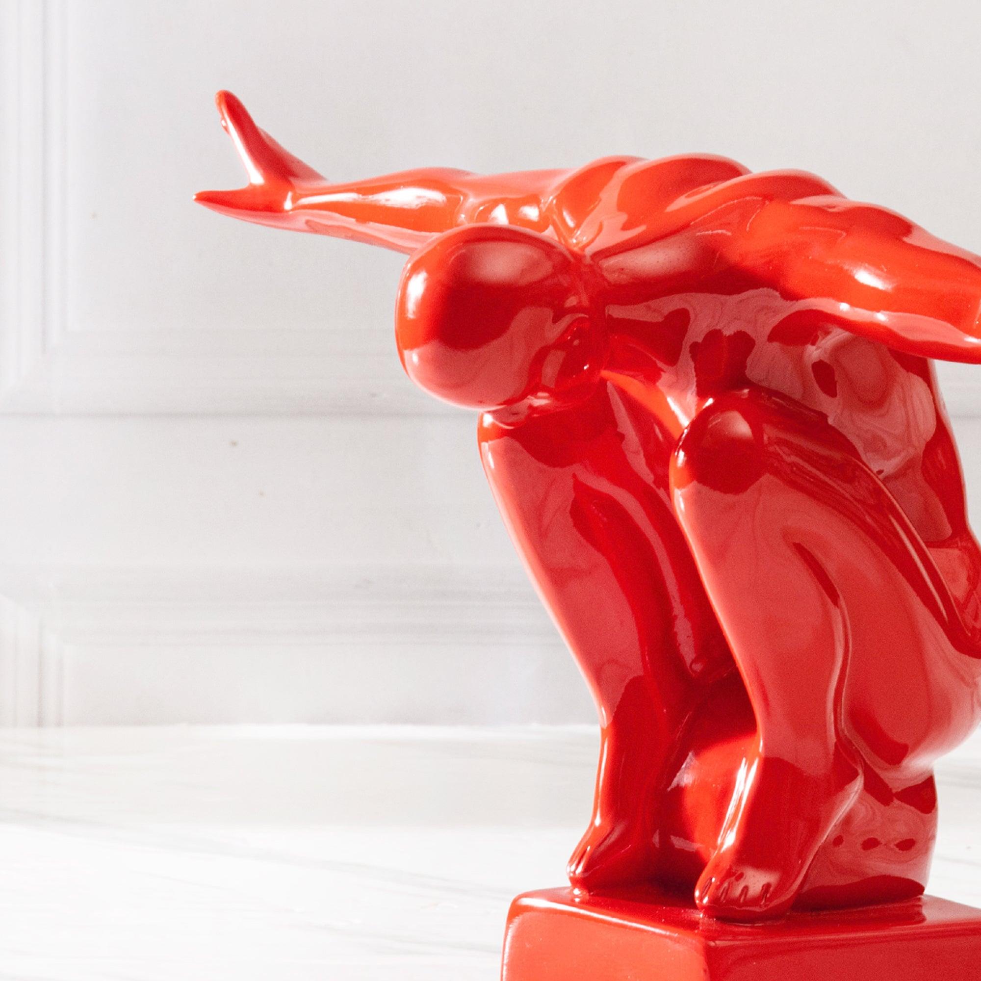 Silent Power In Red Decor