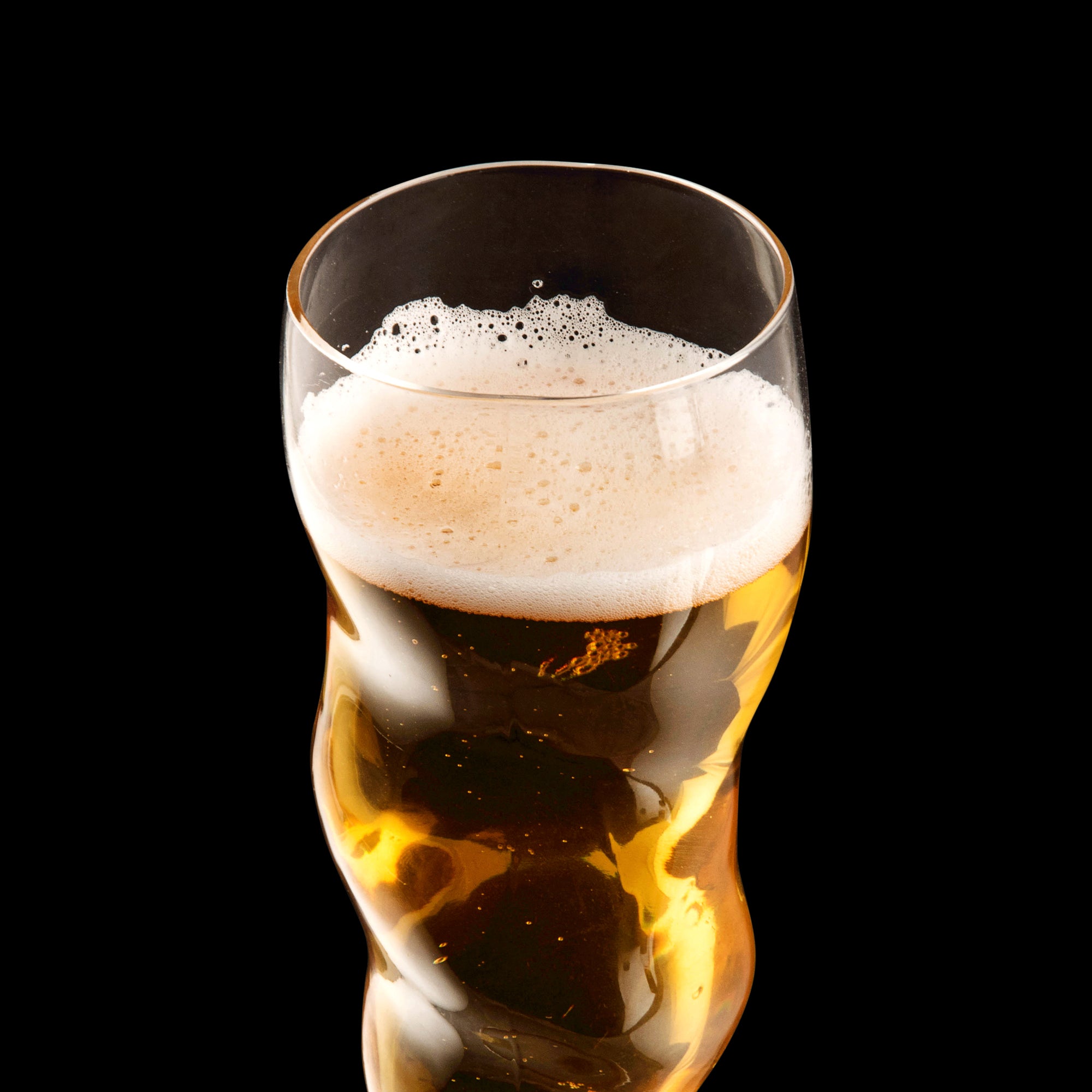 WAVY TALL GLASS - SET OF 4