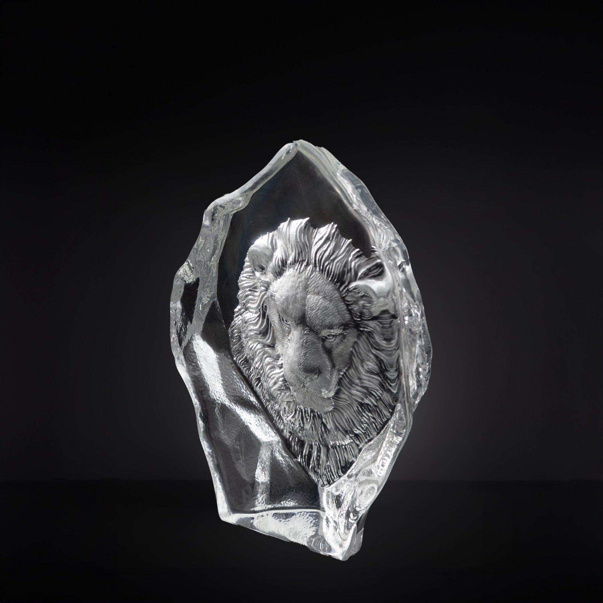 CRYSTAL LION FACE - Smokey Cocktail