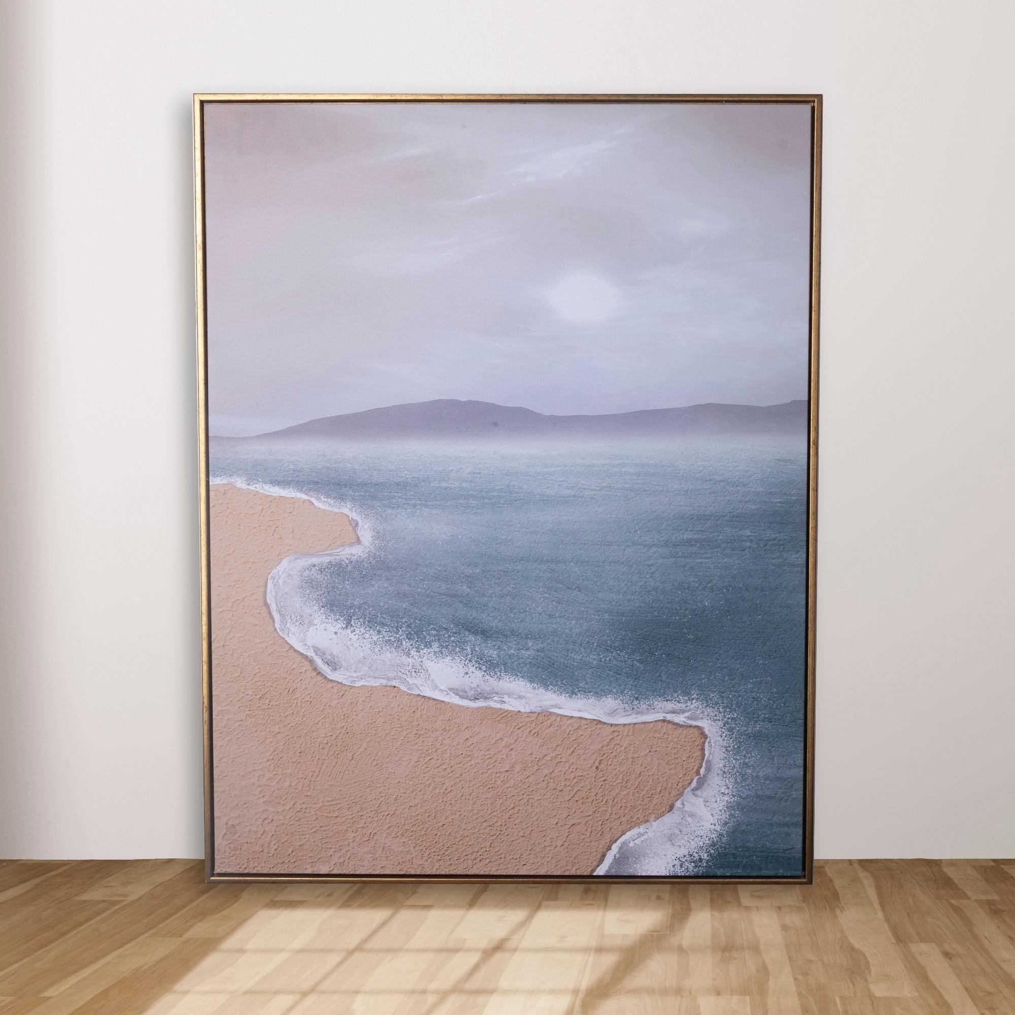 Seaside Sand Wall Art Design - Smokey Cocktail
