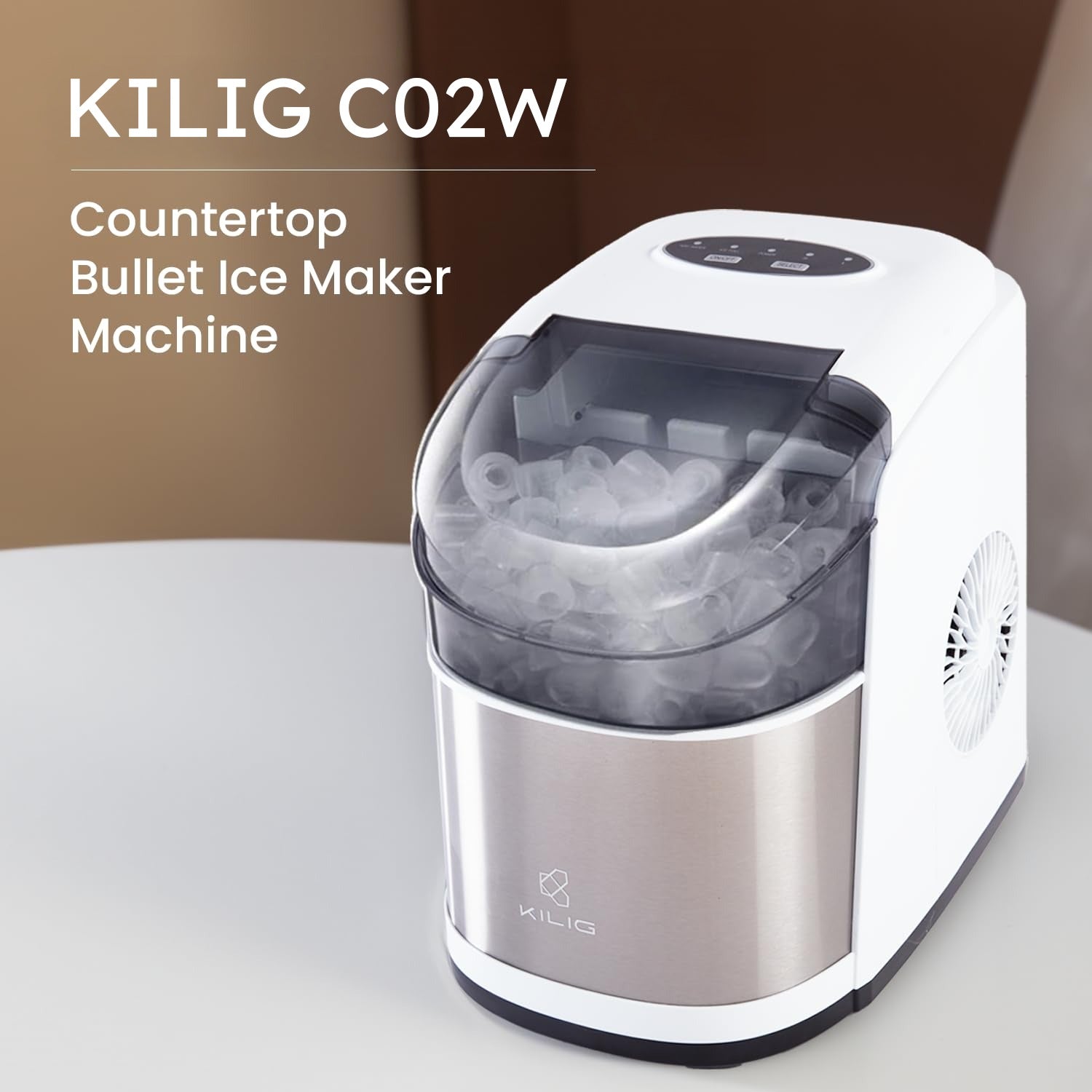 C02B Countertop Ice maker machine