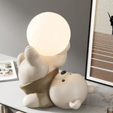 CUTE BEAR DECOR AND LED TABLE LAMP
