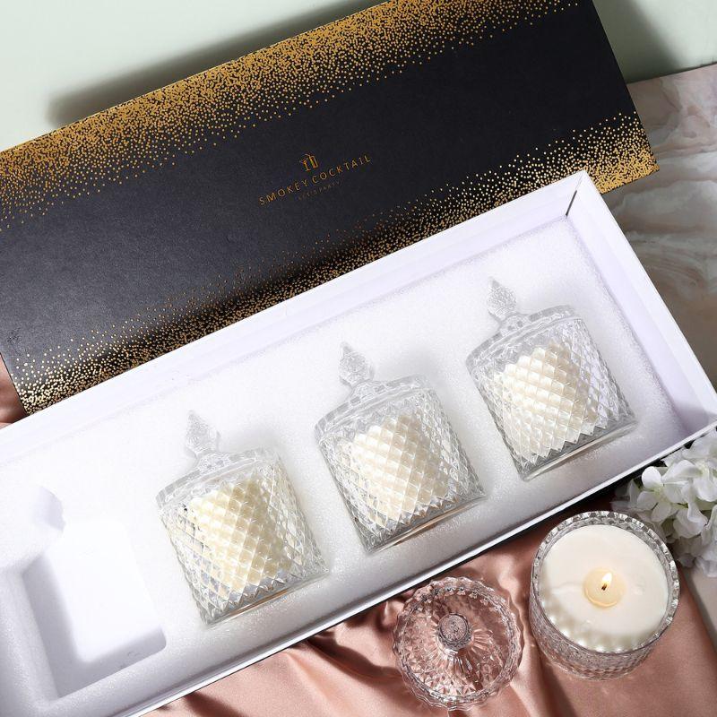 DIAMOND JAR SCENTED CANDLE GIFT SET - Smokey Cocktail