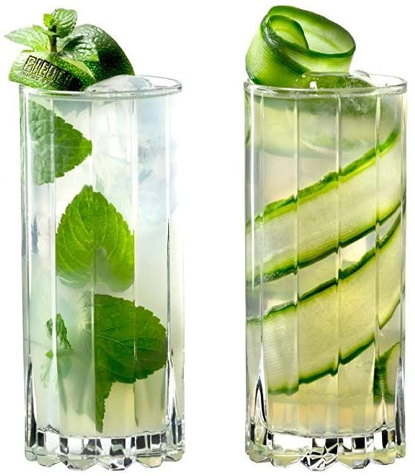 RIEDEL HIGHBALL COCKTAIL GLASSES - SET OF 2 - MADE IN GERMANY