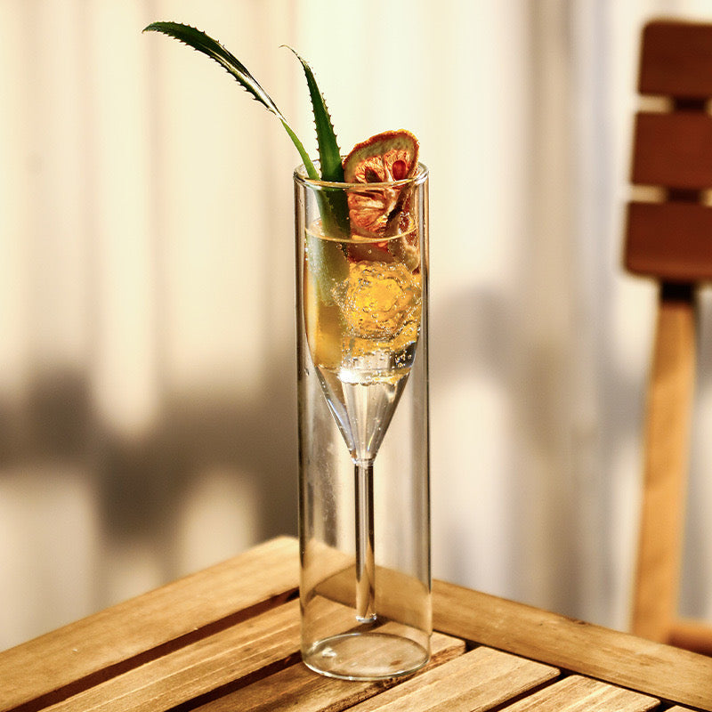 Bubble Flute Champagne Glass - Set of 2