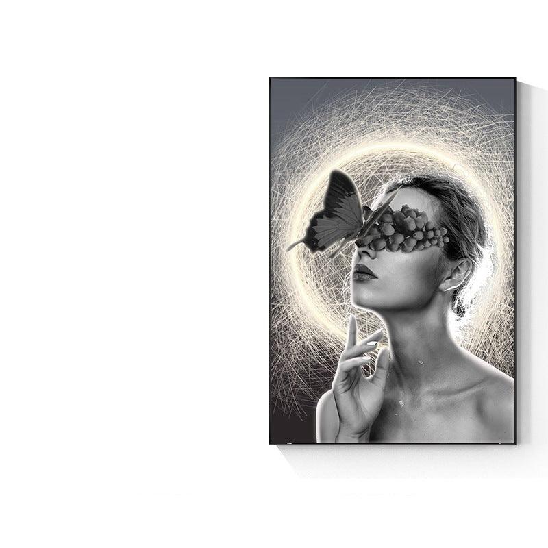 GLAM WOMEN PAINTING - Smokey Cocktail