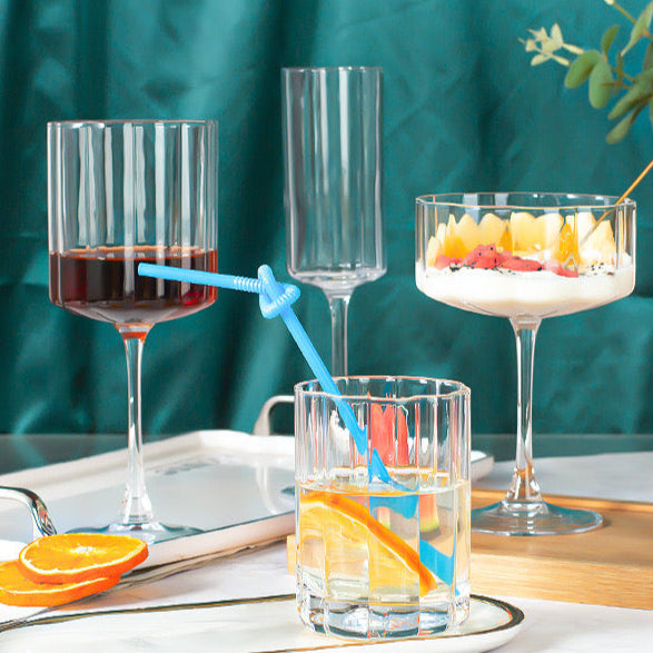 Blooming Cocktail Martini Coupe Glass - Set Of 6