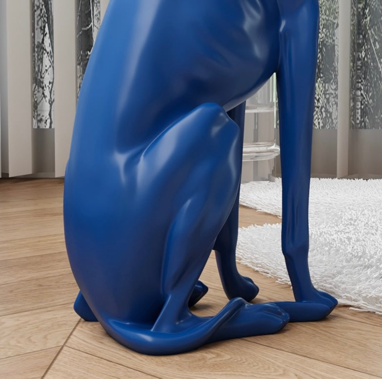 GreyHound Dog Side Table