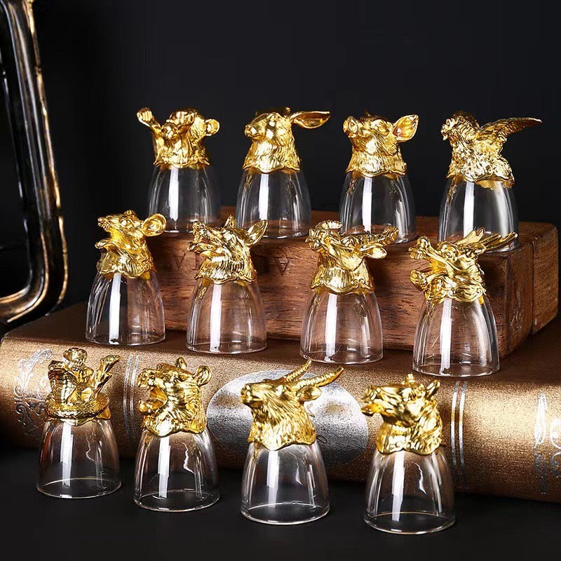 Zodiac Shot Glasses - Set of 12