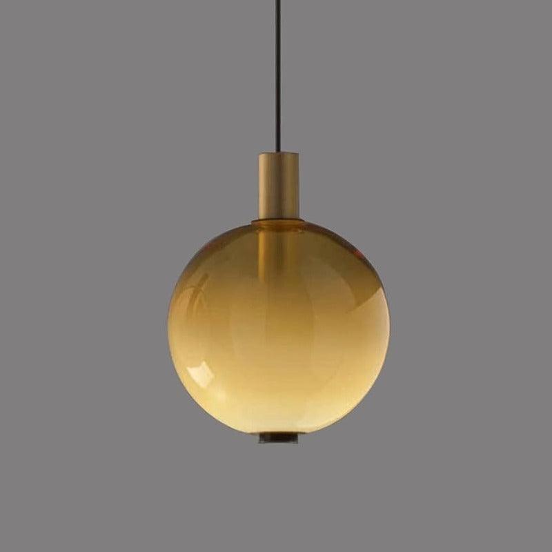 MODERN GLOBE LED PENDANT LIGHT - Smokey Cocktail