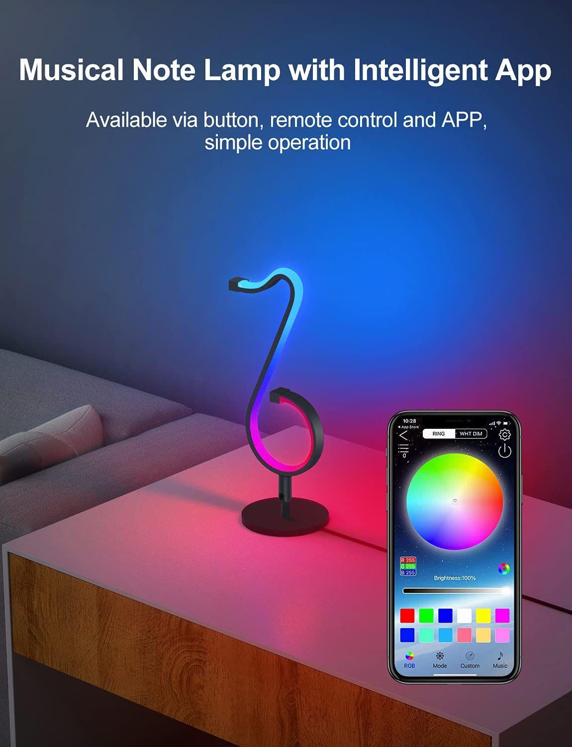 LED SMART MUSICAL NOTE LIGHT - Smokey Cocktail