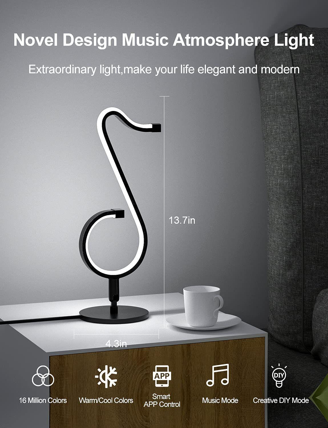 LED SMART MUSICAL NOTE LIGHT - Smokey Cocktail