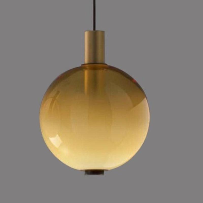 MODERN GLOBE LED PENDANT LIGHT - Smokey Cocktail