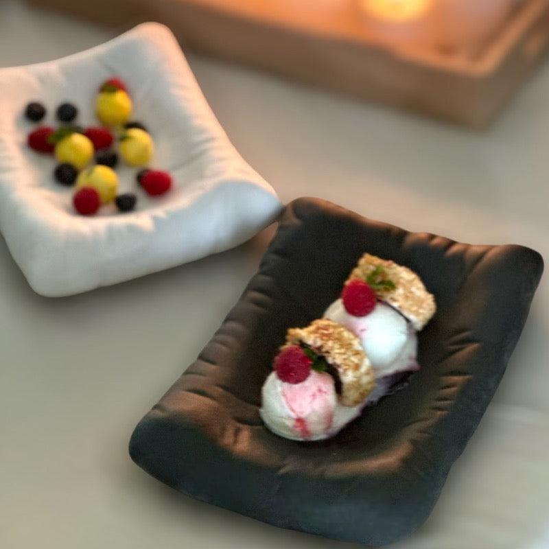 PILLOW SHAPED PLATTER - Smokey Cocktail