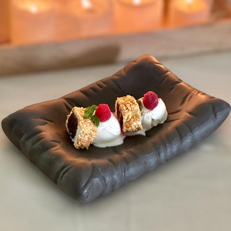 PILLOW SHAPED PLATTER - Smokey Cocktail